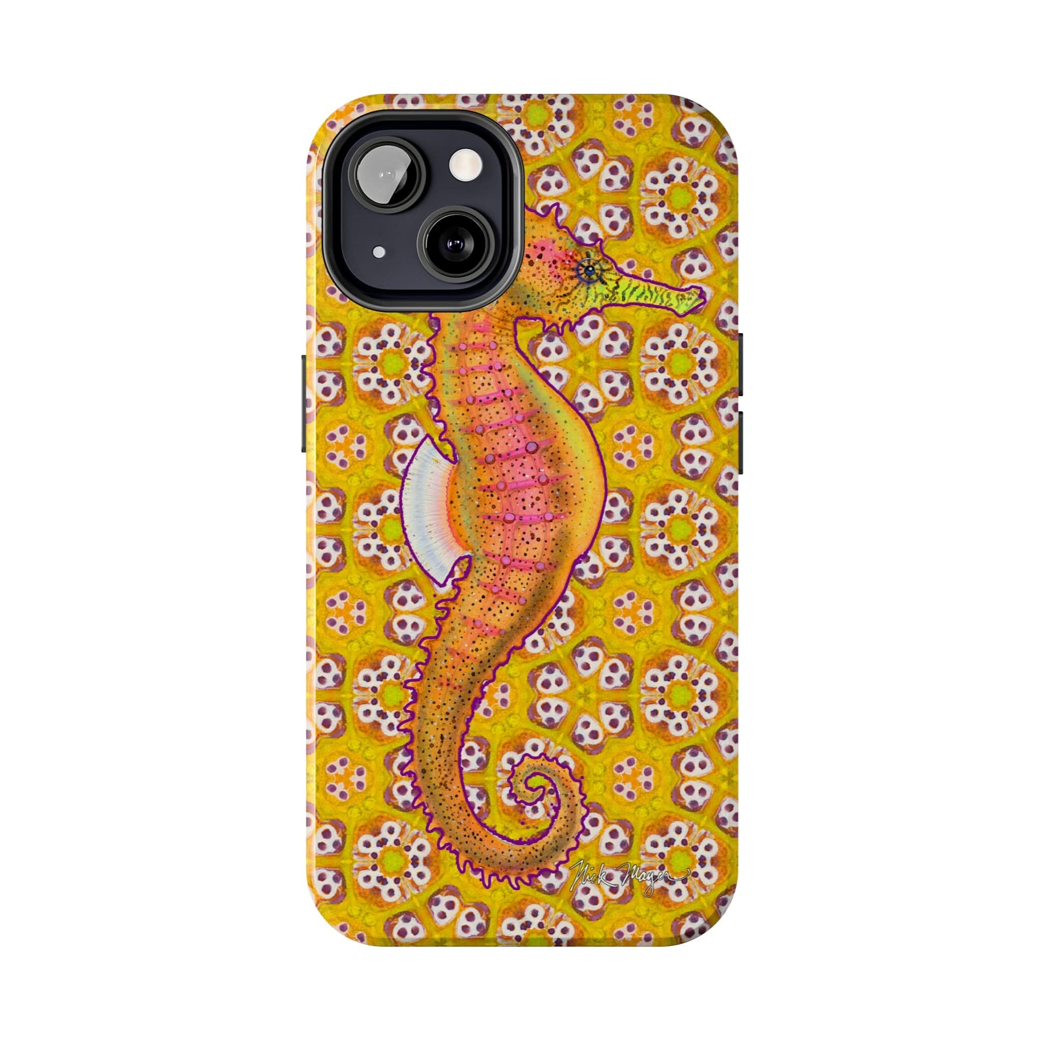 Psychedelic Seahorse Phone Case (iPhone)