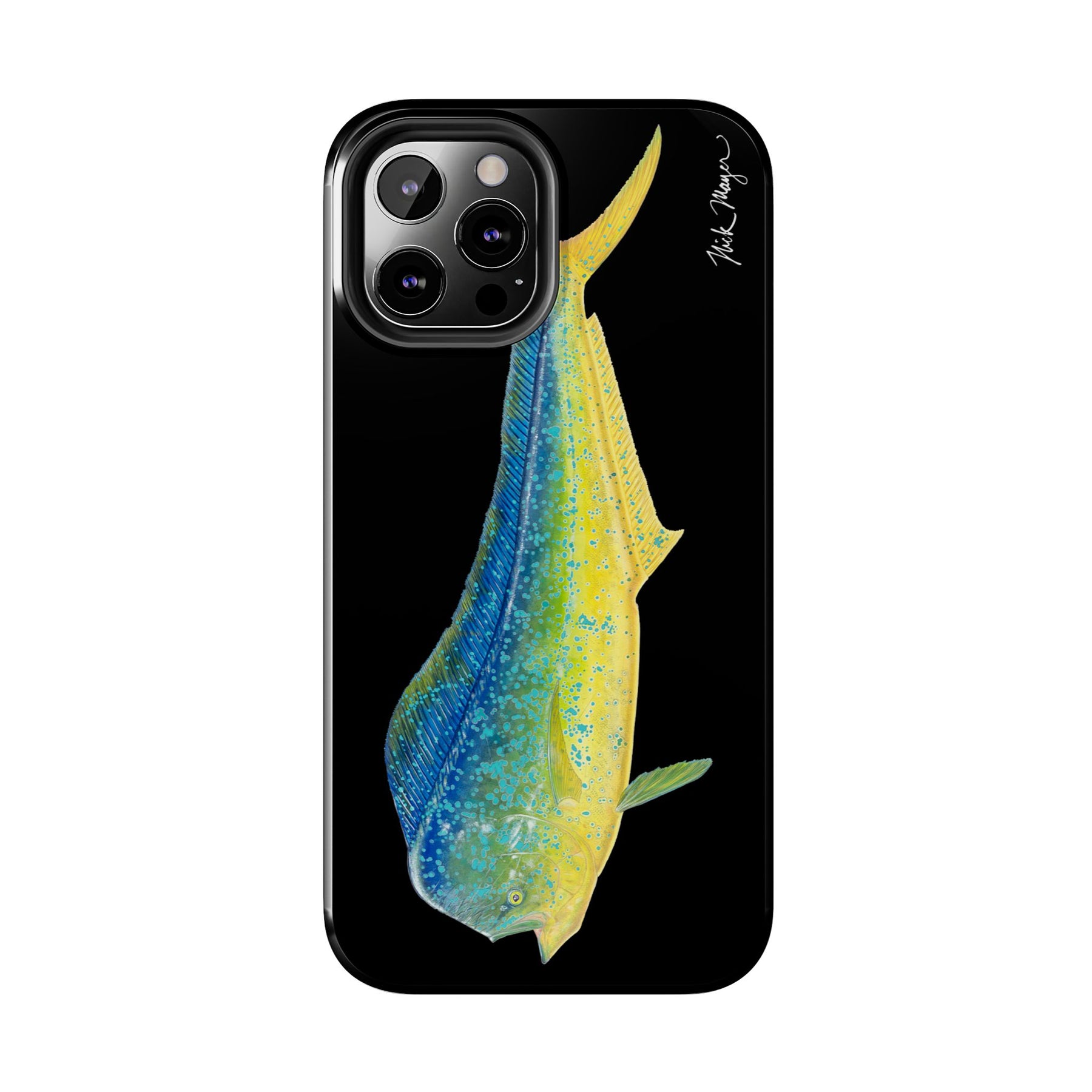 Bull Mahi Black Phone Case (iPhone)