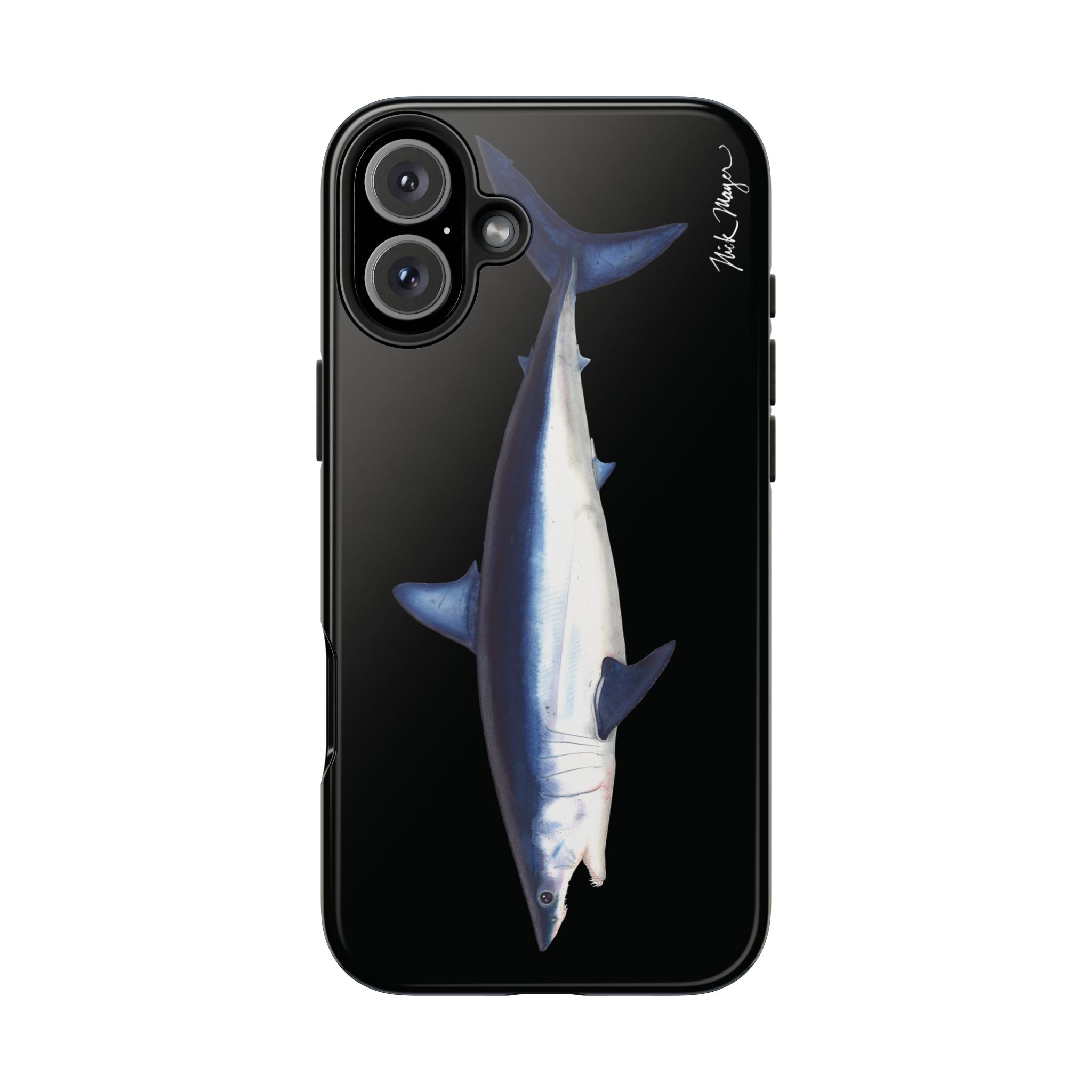 Mako Shark Black iPhone Case