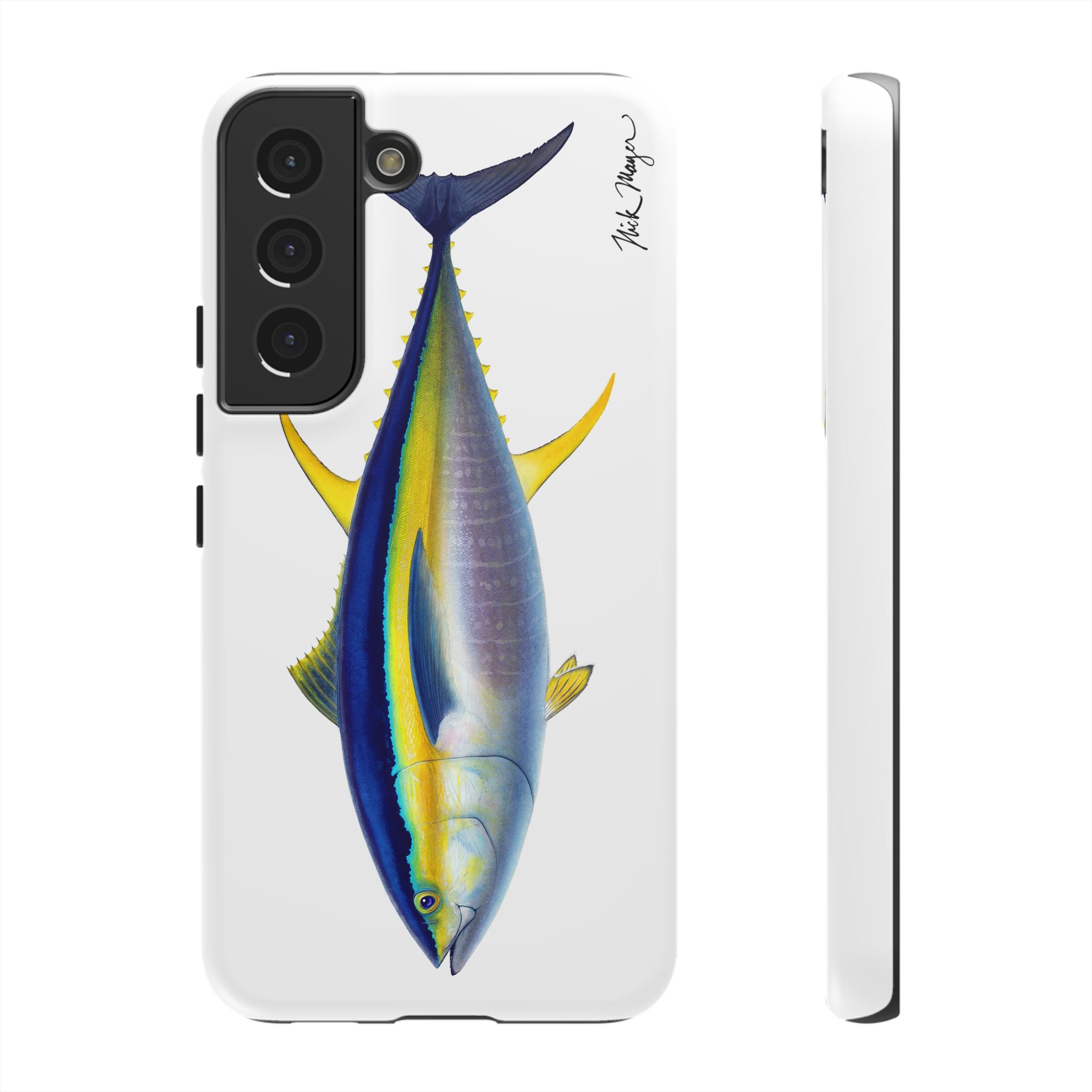 Yellowfin Tuna Black Phone Case (Samsung)