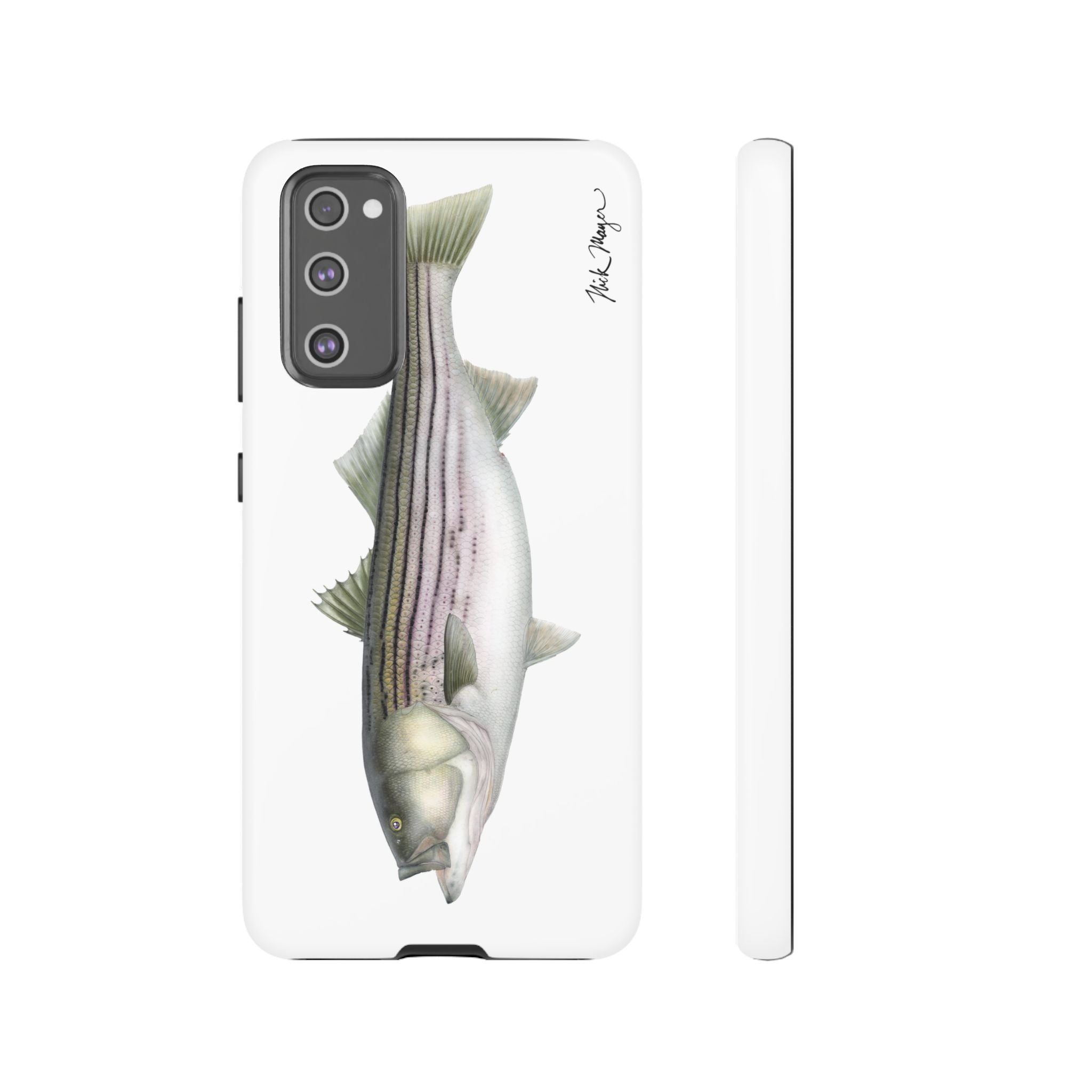 30 lb Striper White Phone Case (Samsung)