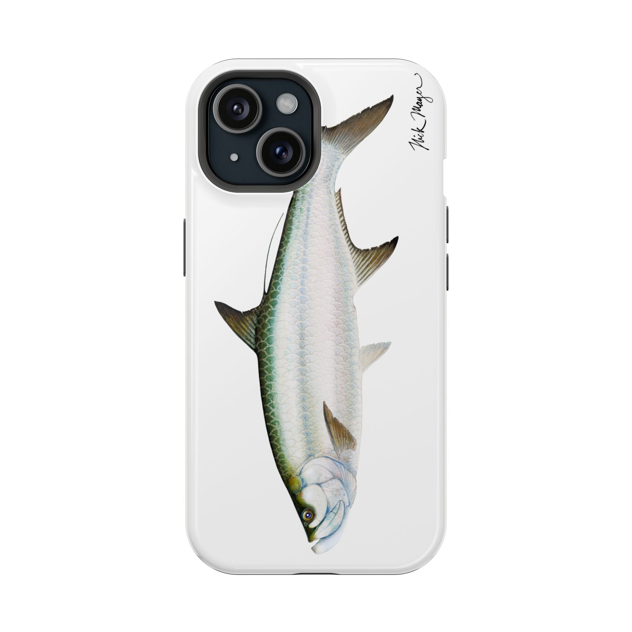 Tarpon MagSafe White iPhone Case