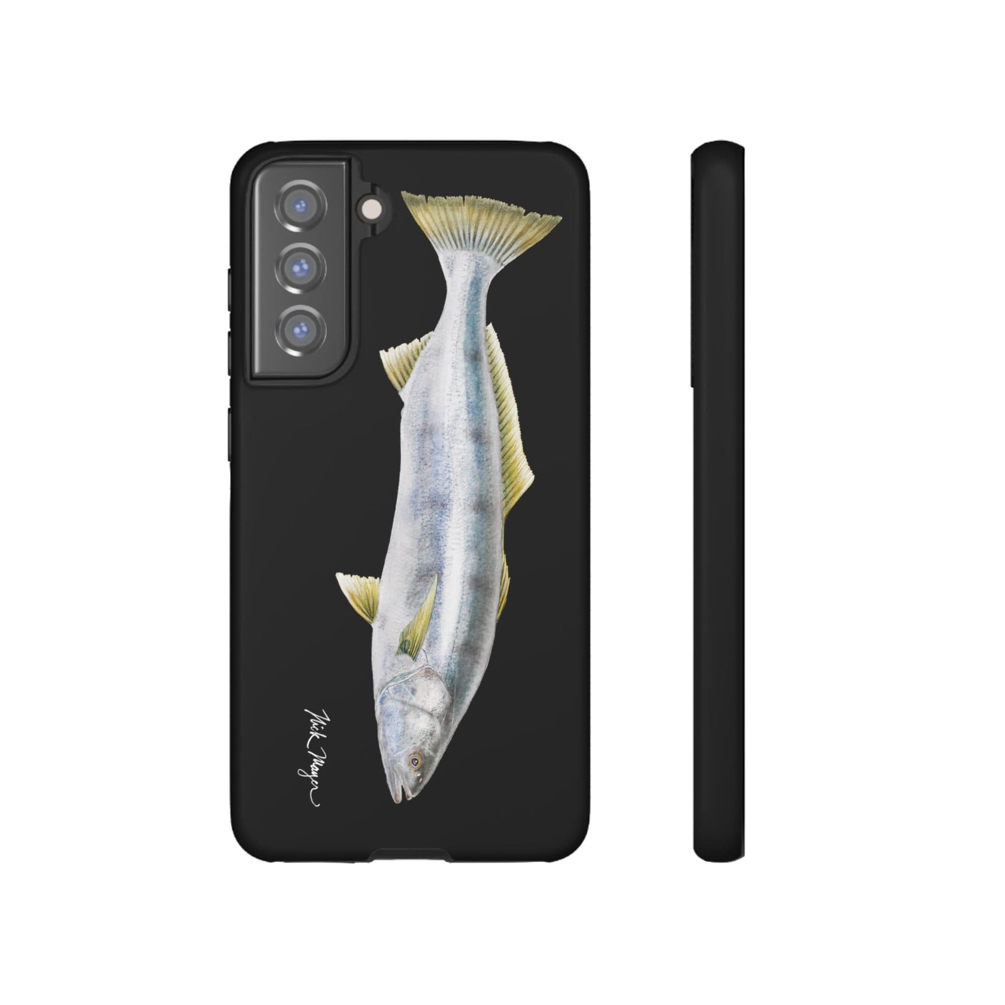 White Sea Bass Phone Case (Samsung) - black