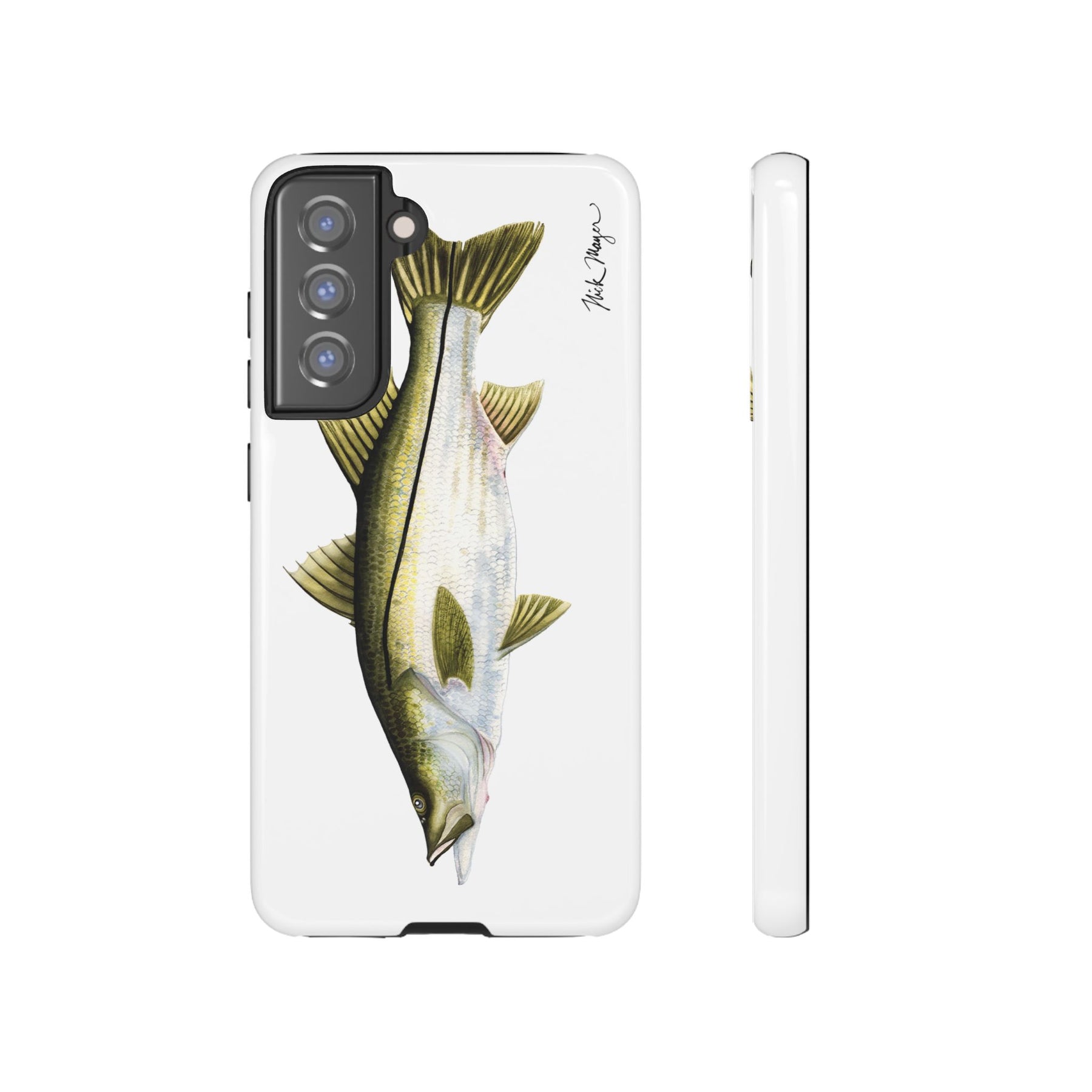 Snook  White Phone Case (Samsung)