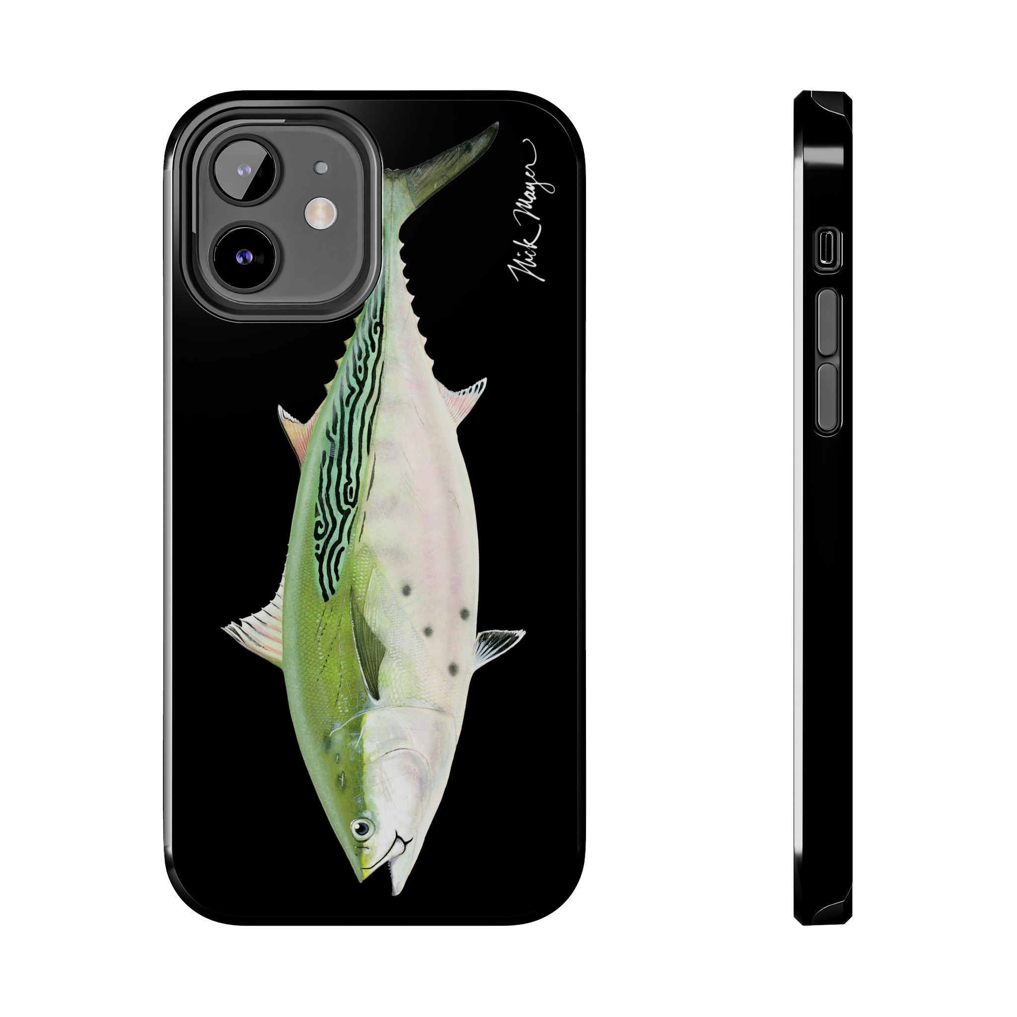 Albie Black Phone Case (iPhone)