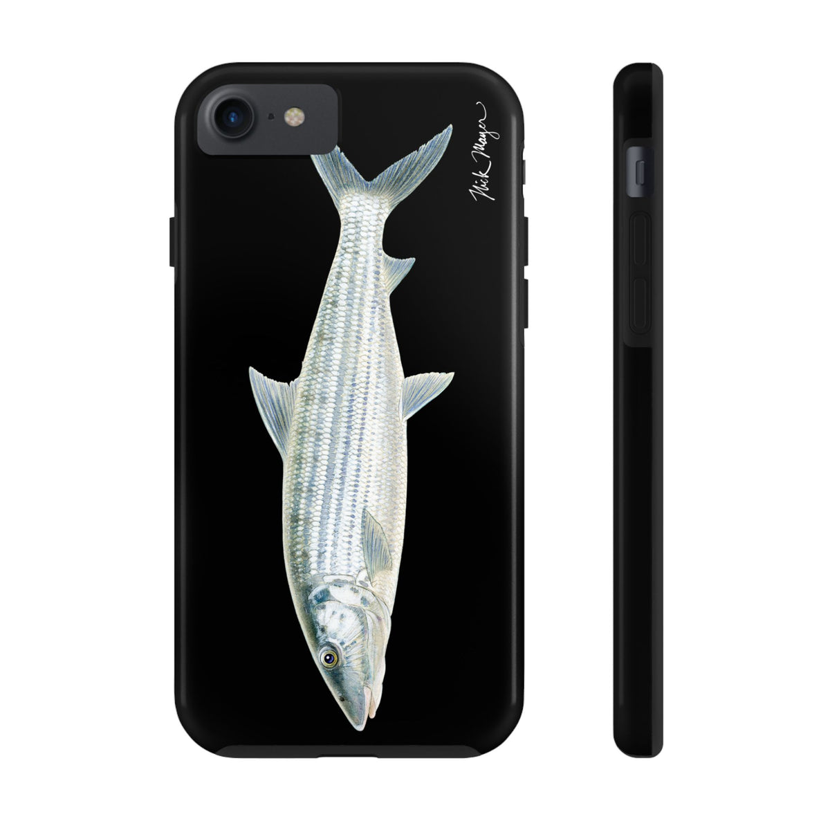 Bonefish Black Phone Case (iPhone)