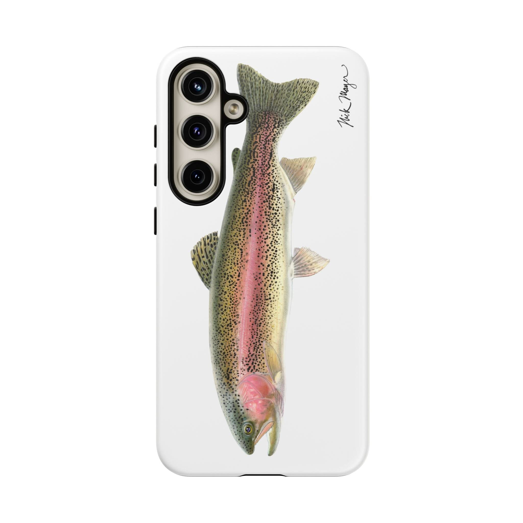 Rainbow Trout White Phone Case (Samsung)