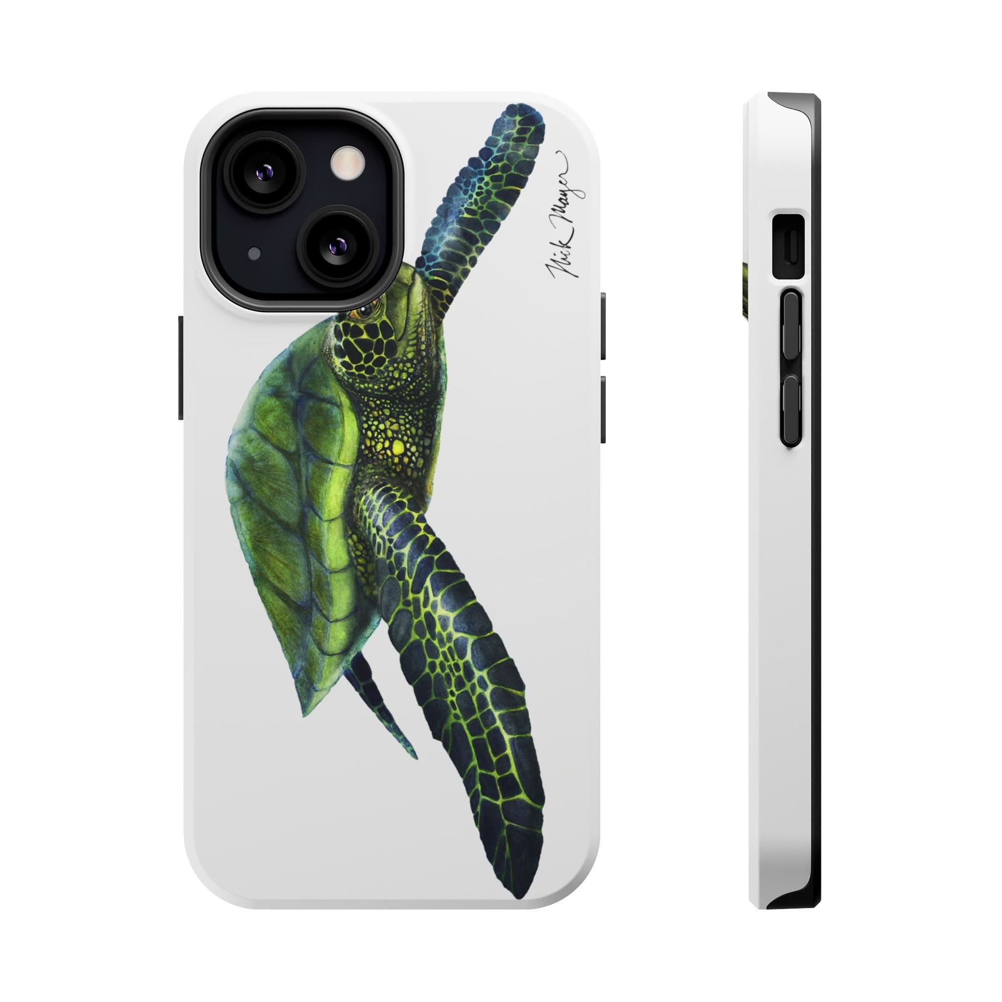 Green Sea Turtle MagSafe iPhone Case