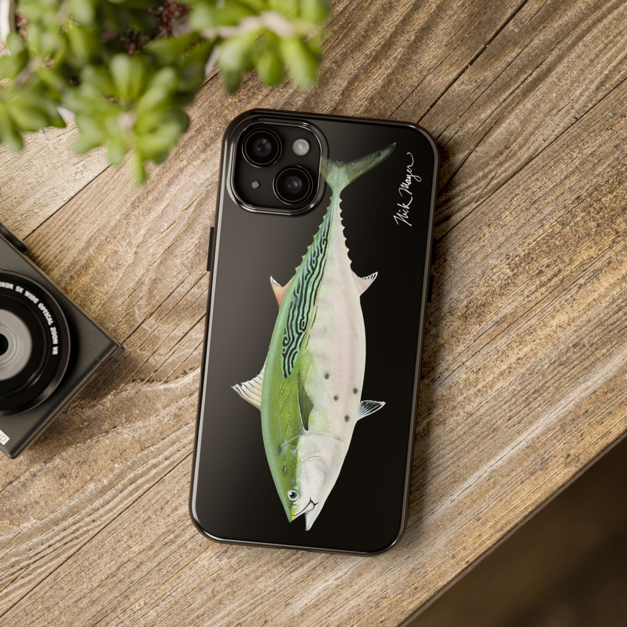 Albie Black Phone Case (iPhone)