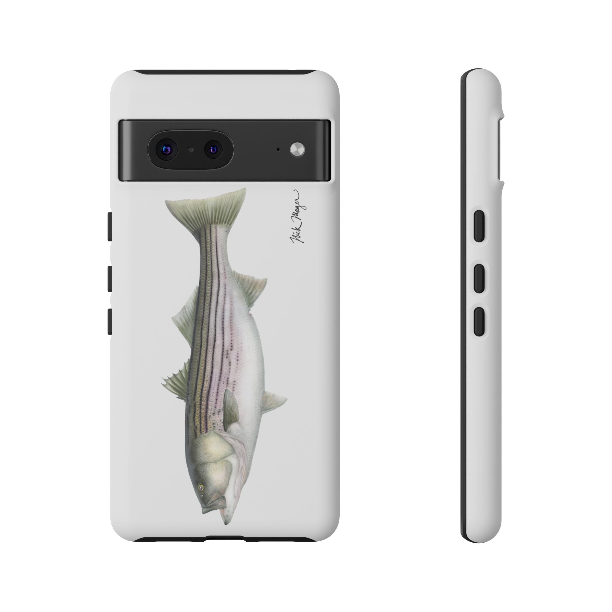 30 lb Striper White Phone Case (Samsung)