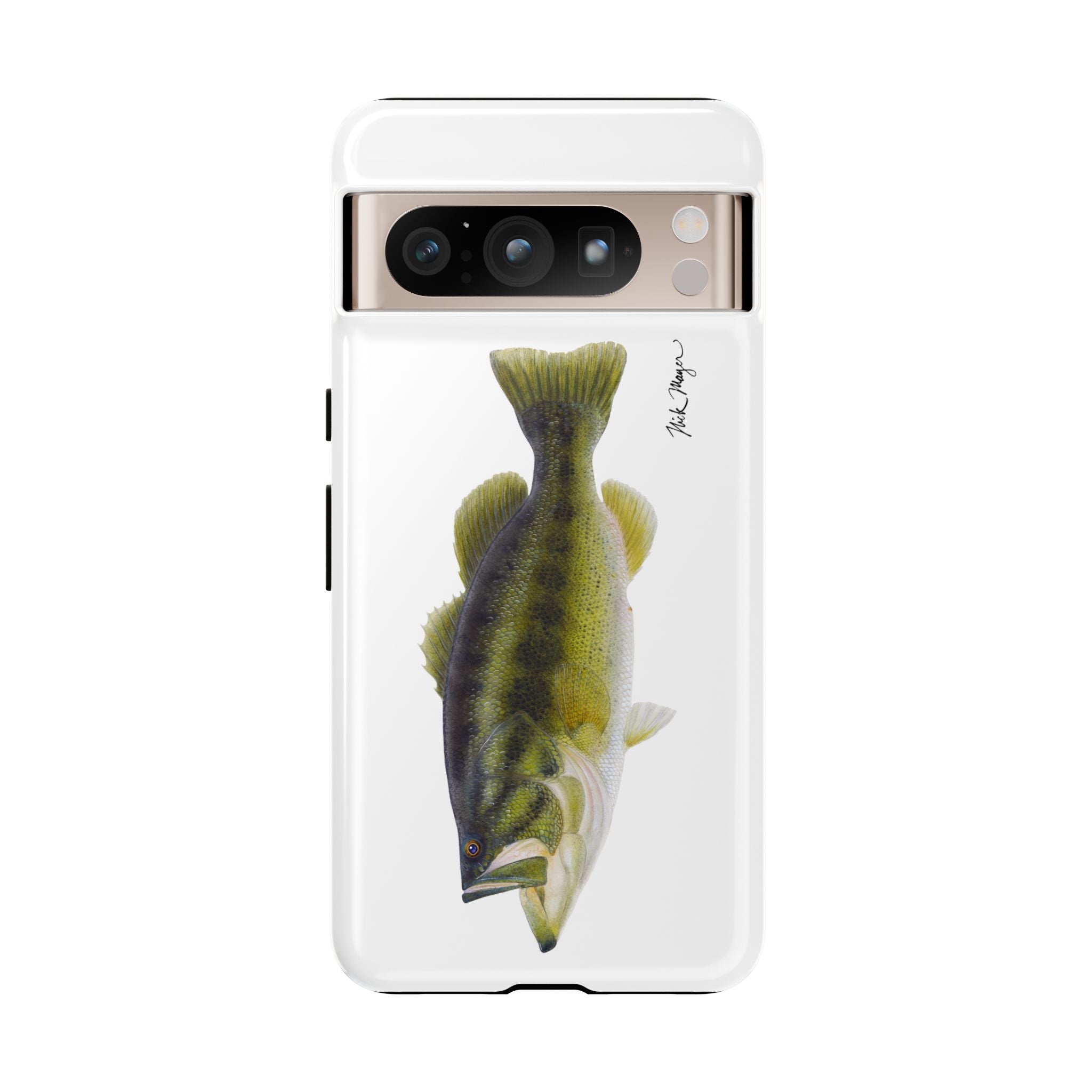 Largemouth Bass White Phone Case (Samsung)