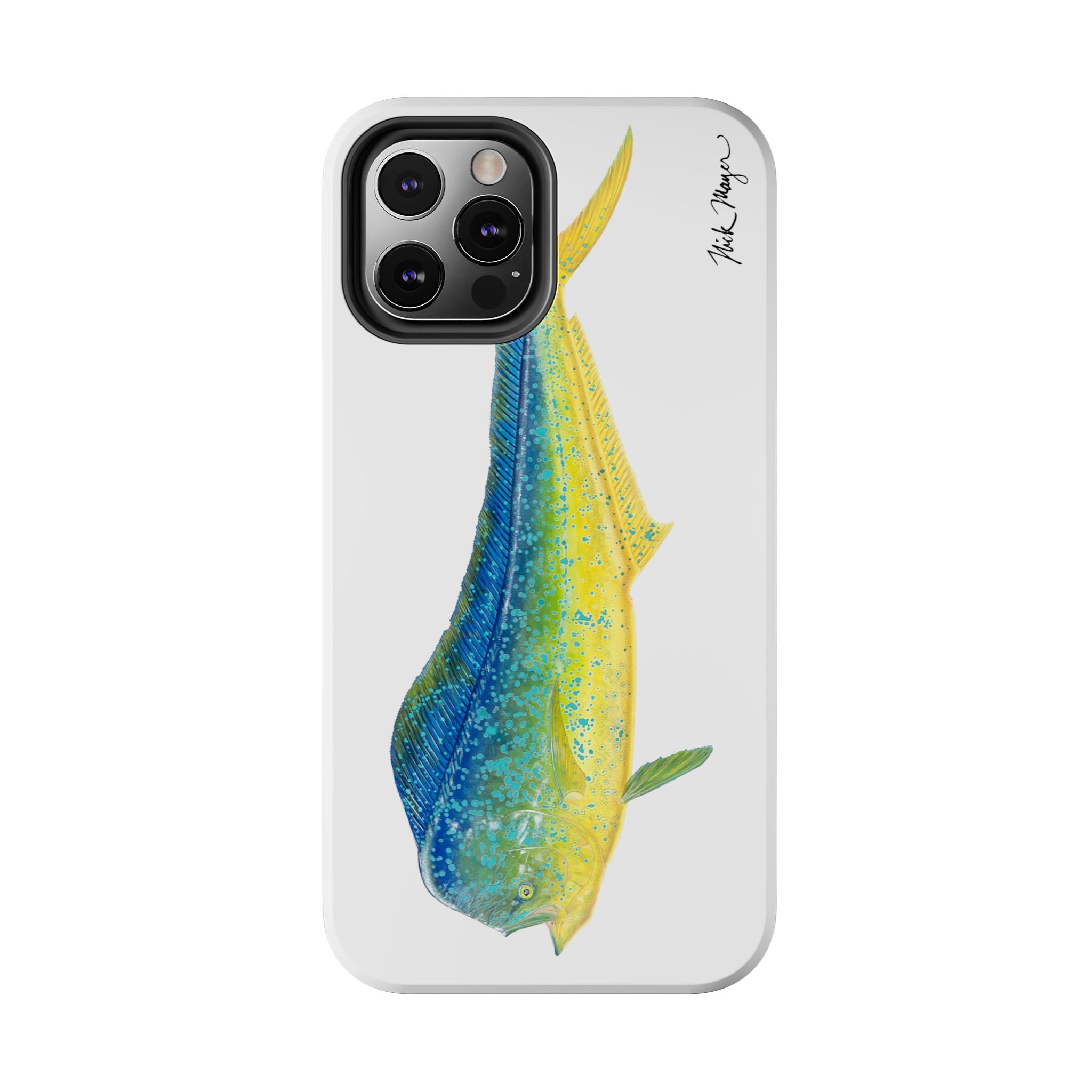 Bull Mahi White Phone Case (iPhone)