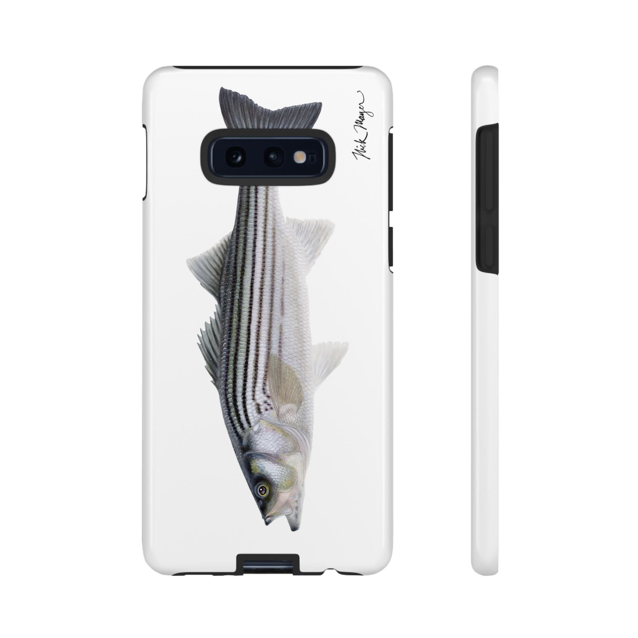 Schoolie Striper White Phone Case (Samsung)