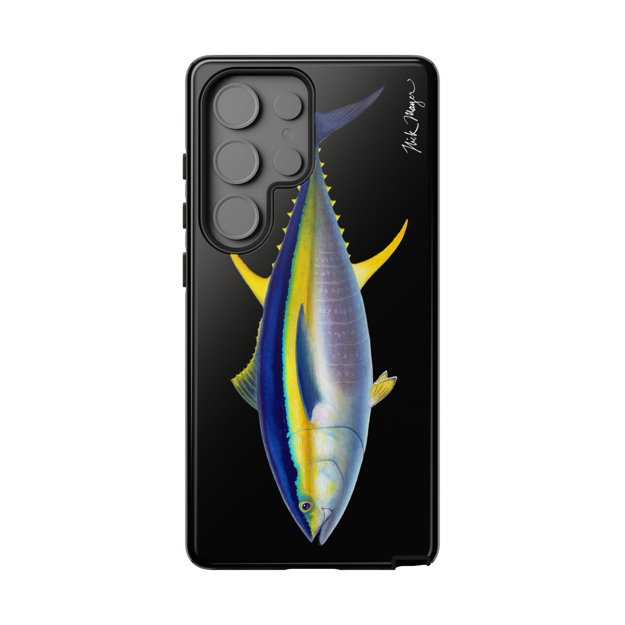 Yellowfin Tuna Black Phone Case (Samsung)