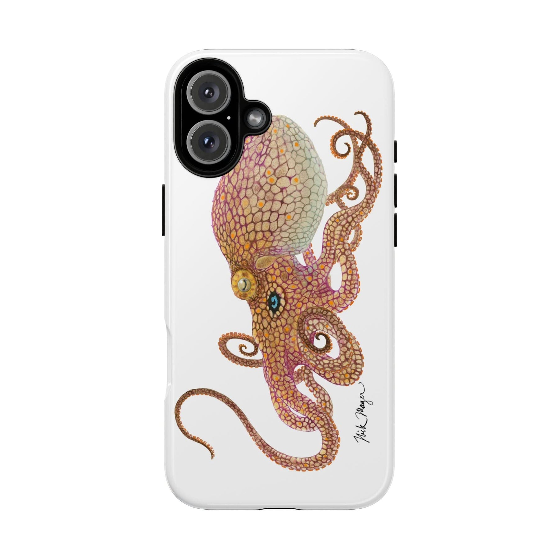 Two Spot Octopus Phone Case (iPhone 16 & Samsung)