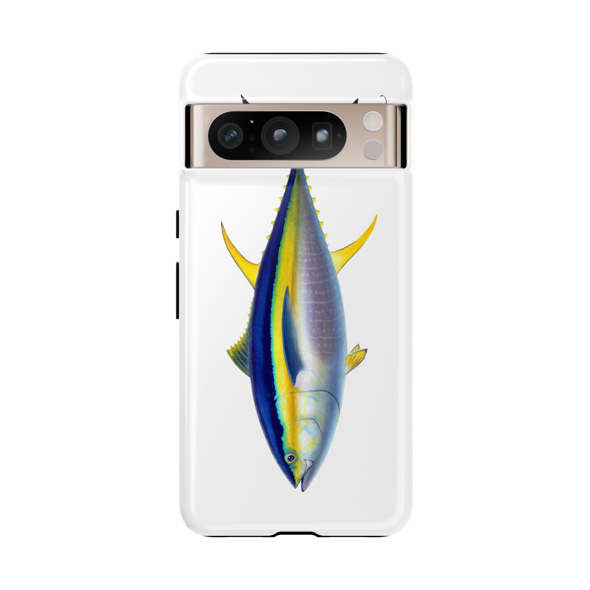 Yellowfin Tuna White Phone Case (Samsung)