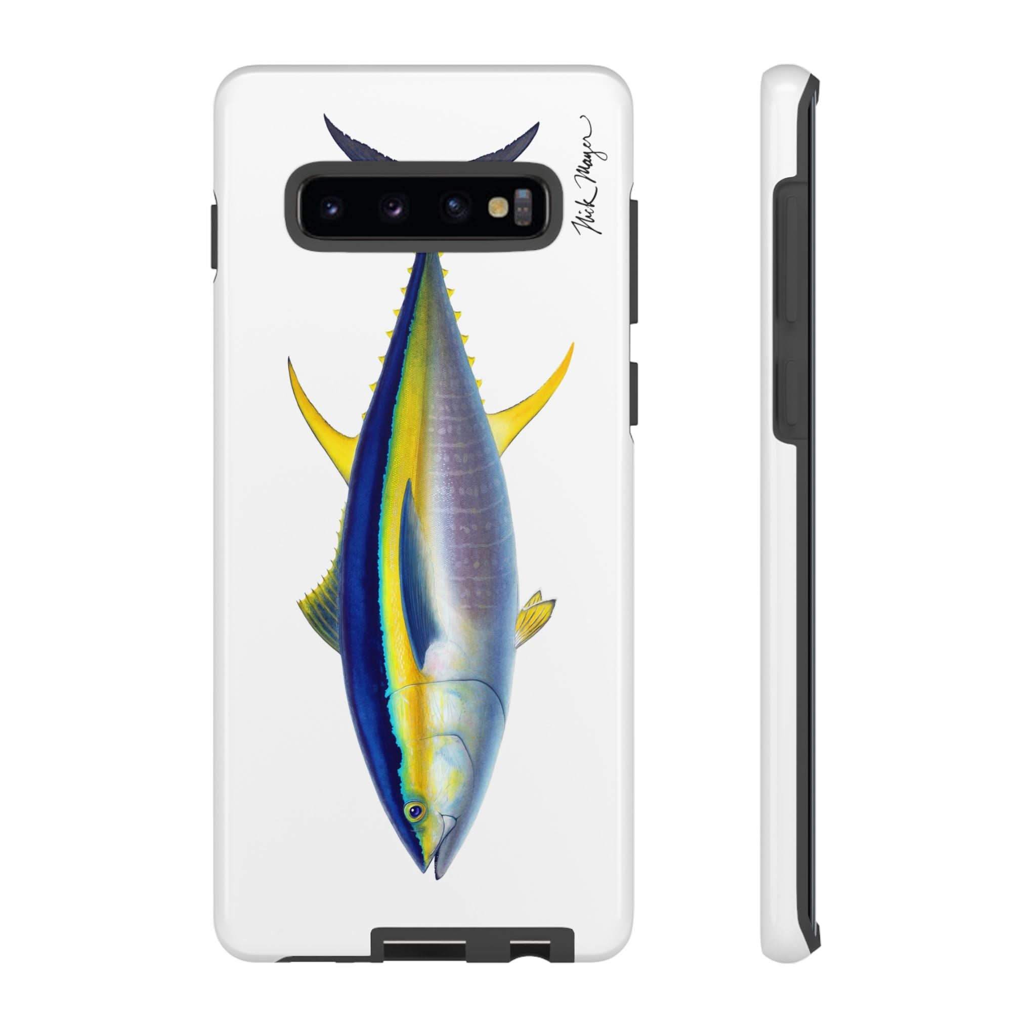 Yellowfin Tuna White Phone Case (Samsung)