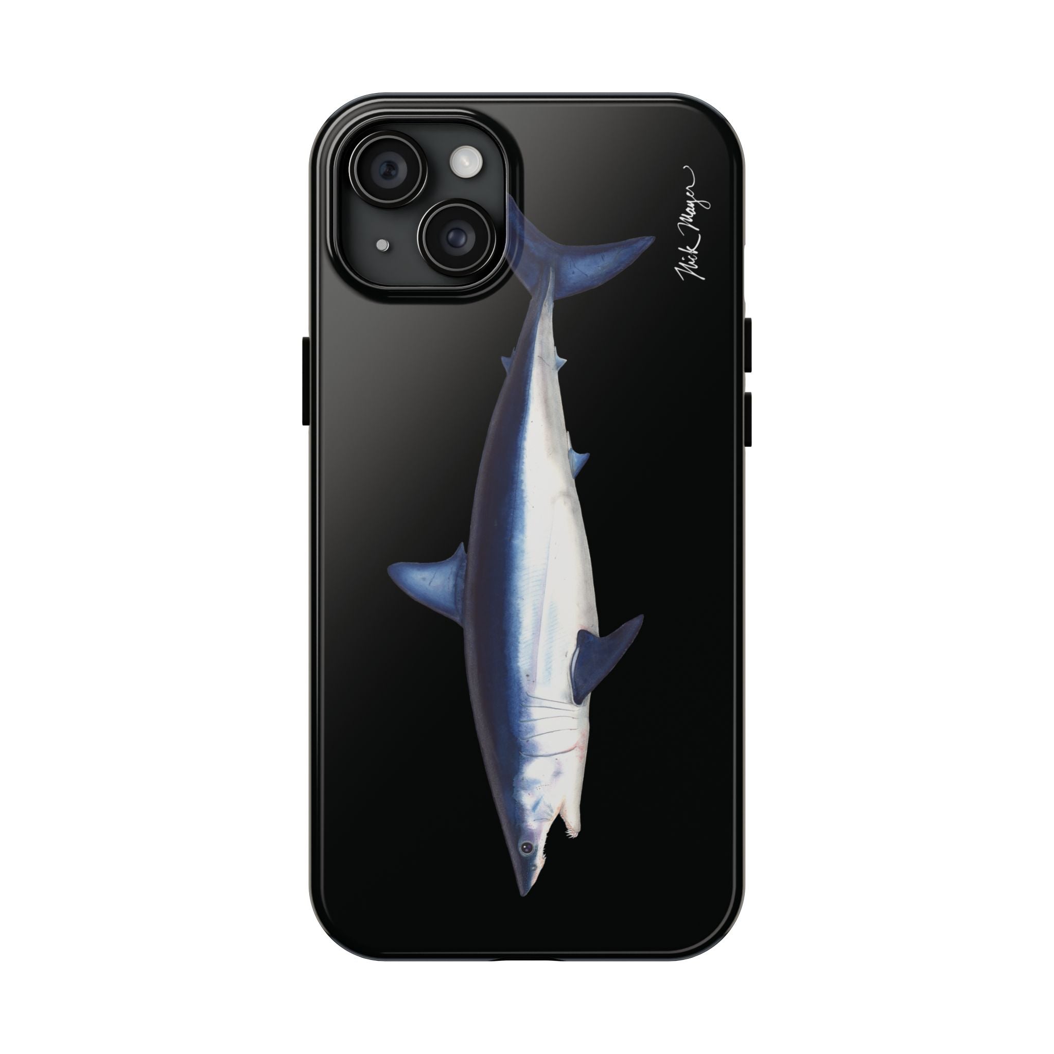 Mako Shark Black iPhone Case