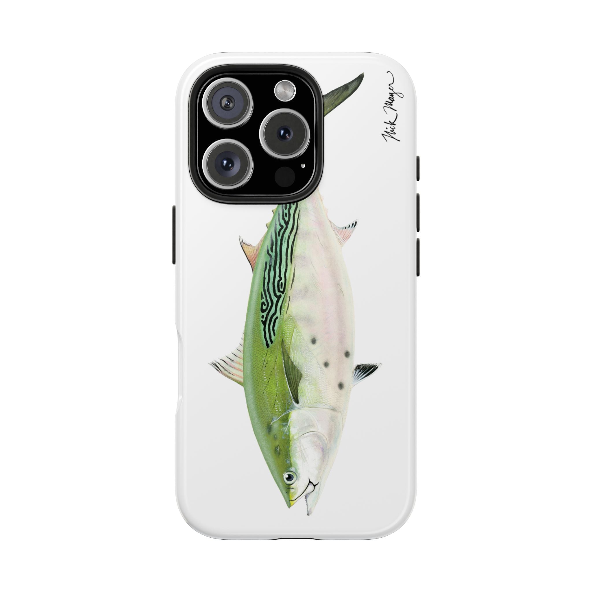 Albie White Phone Case (iPhone)