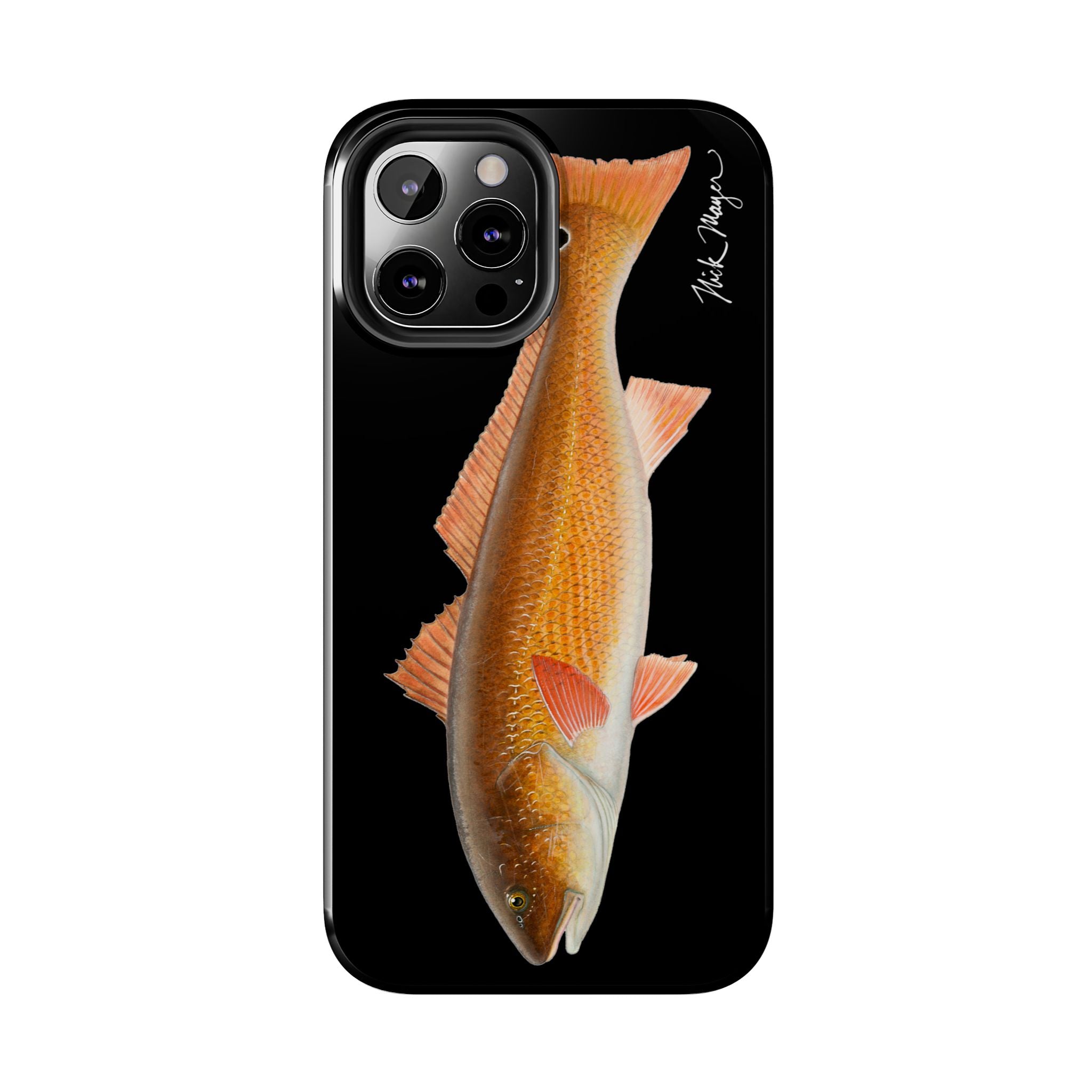 Redfish Black Phone Case (iPhone)