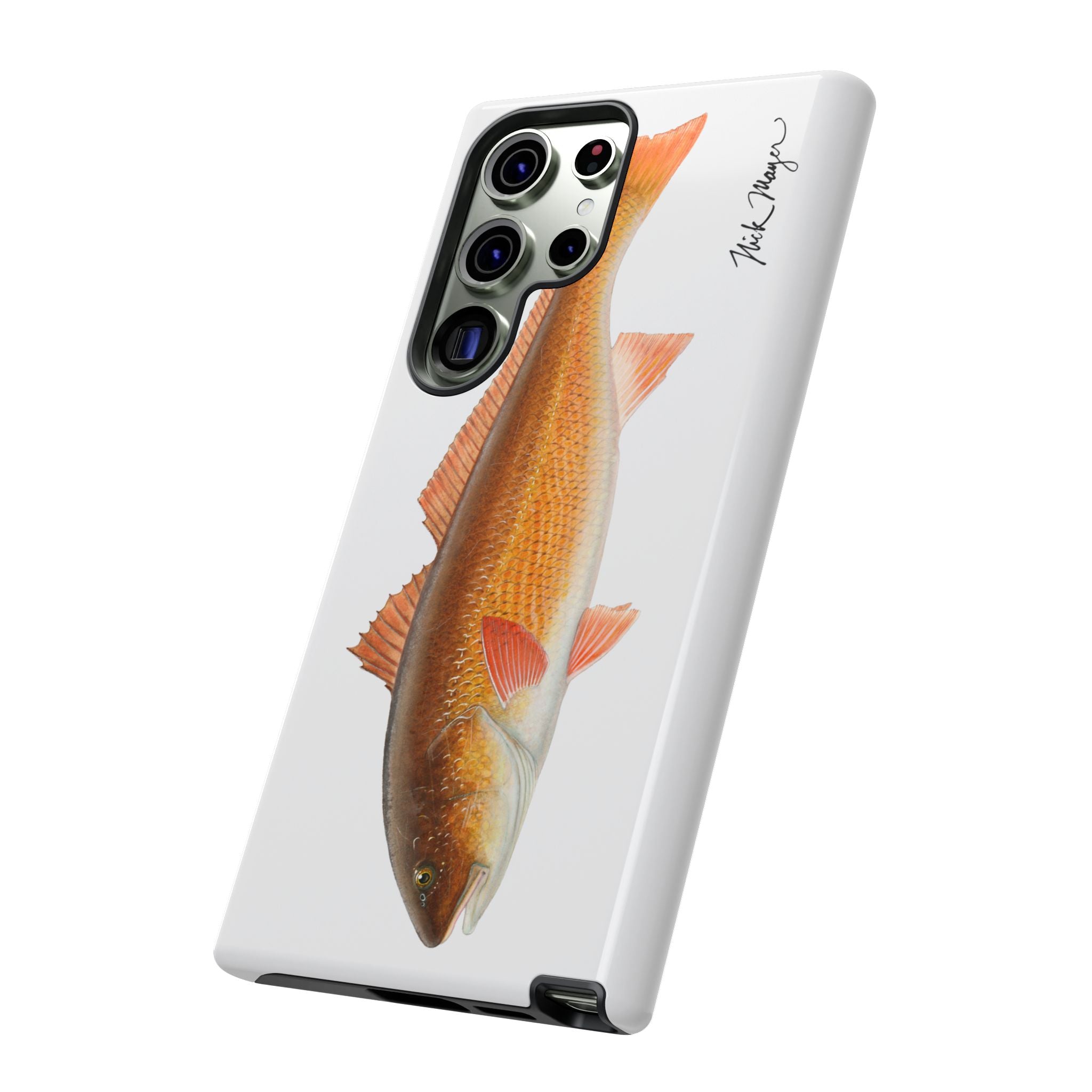 Redfish White Phone Case (Samsung)