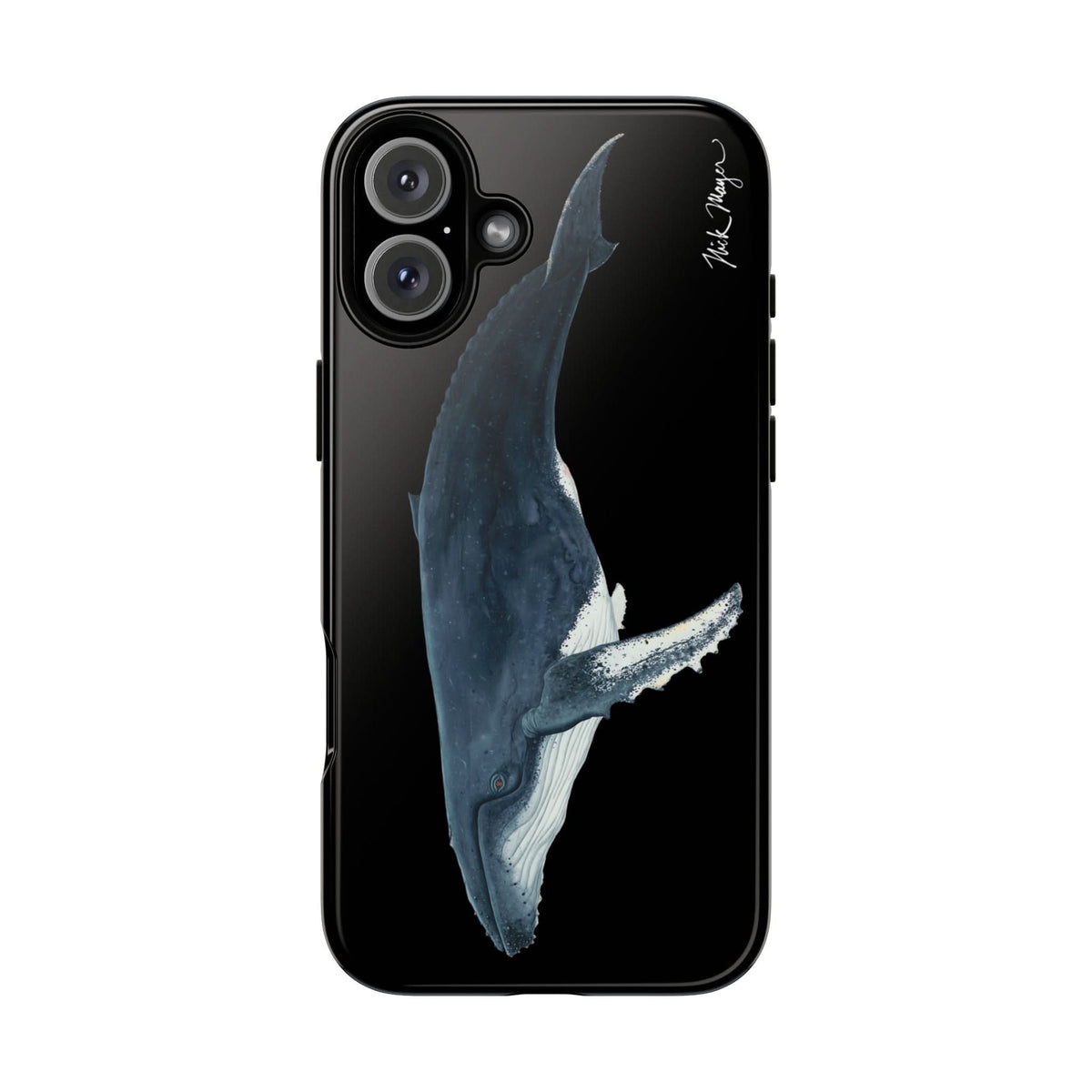 Humpback Black Phone Case (iPhone 16 & Samsung)