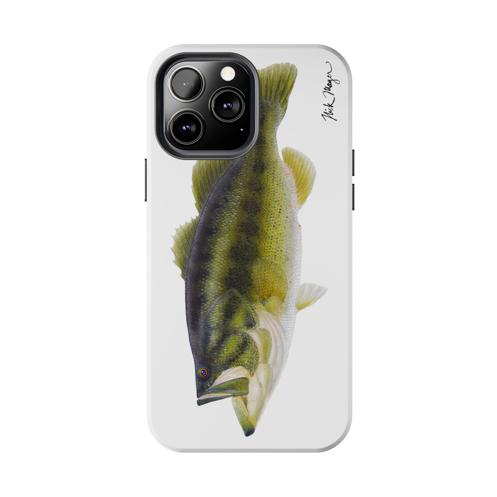 Largemouth Bass White Phone Case (iPhone)