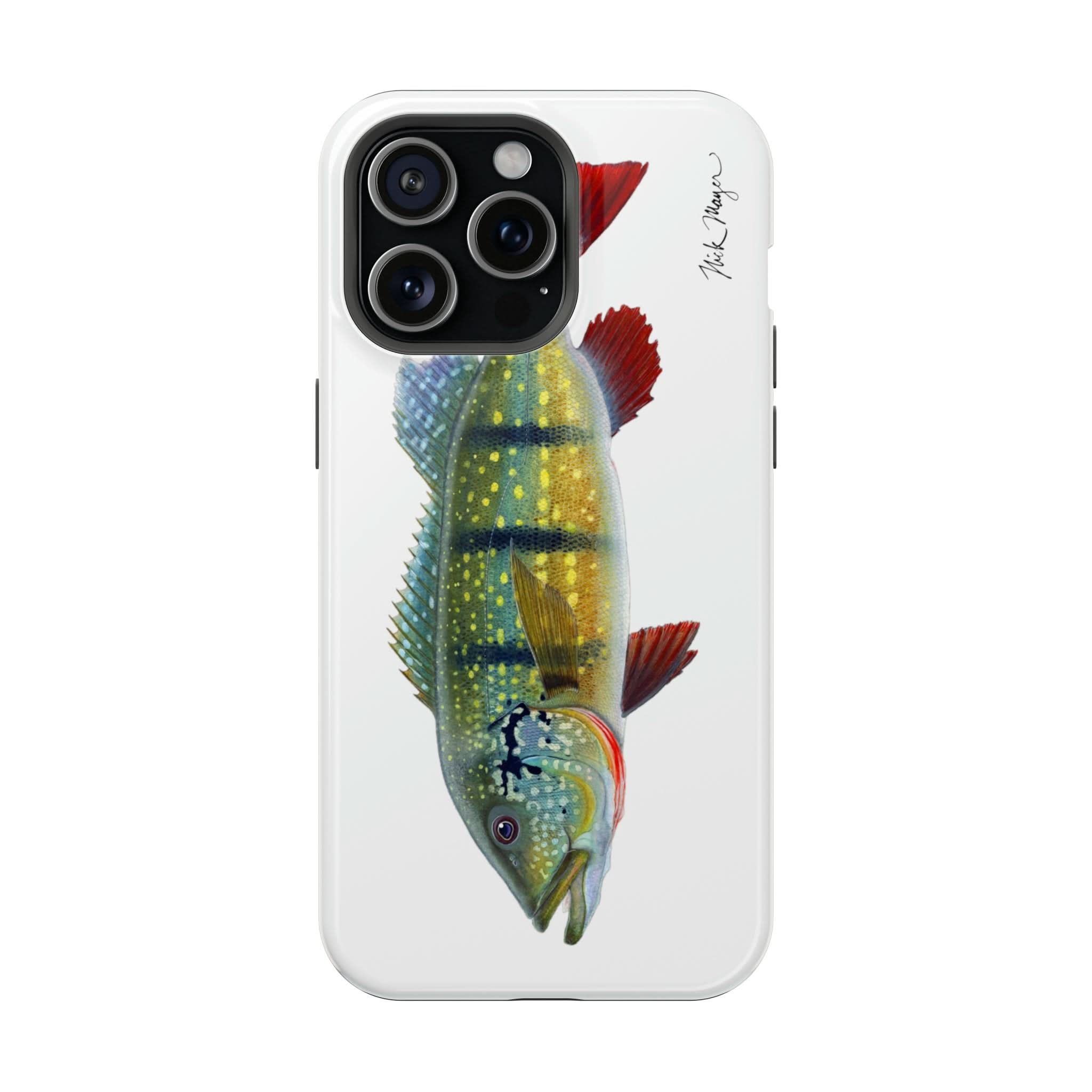 Peacock Bass MagSafe iPhone Case