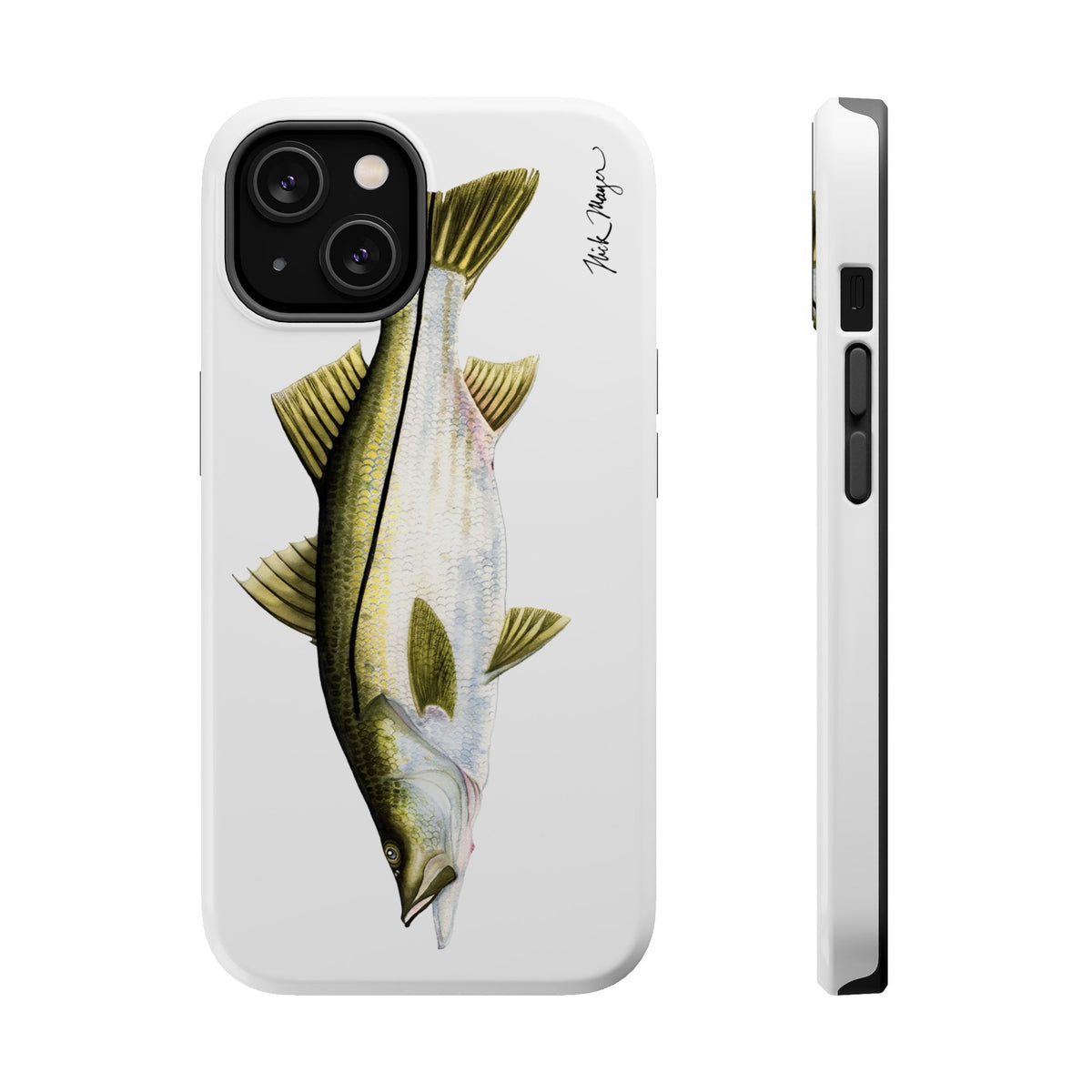 Snook MagSafe White iPhone Case