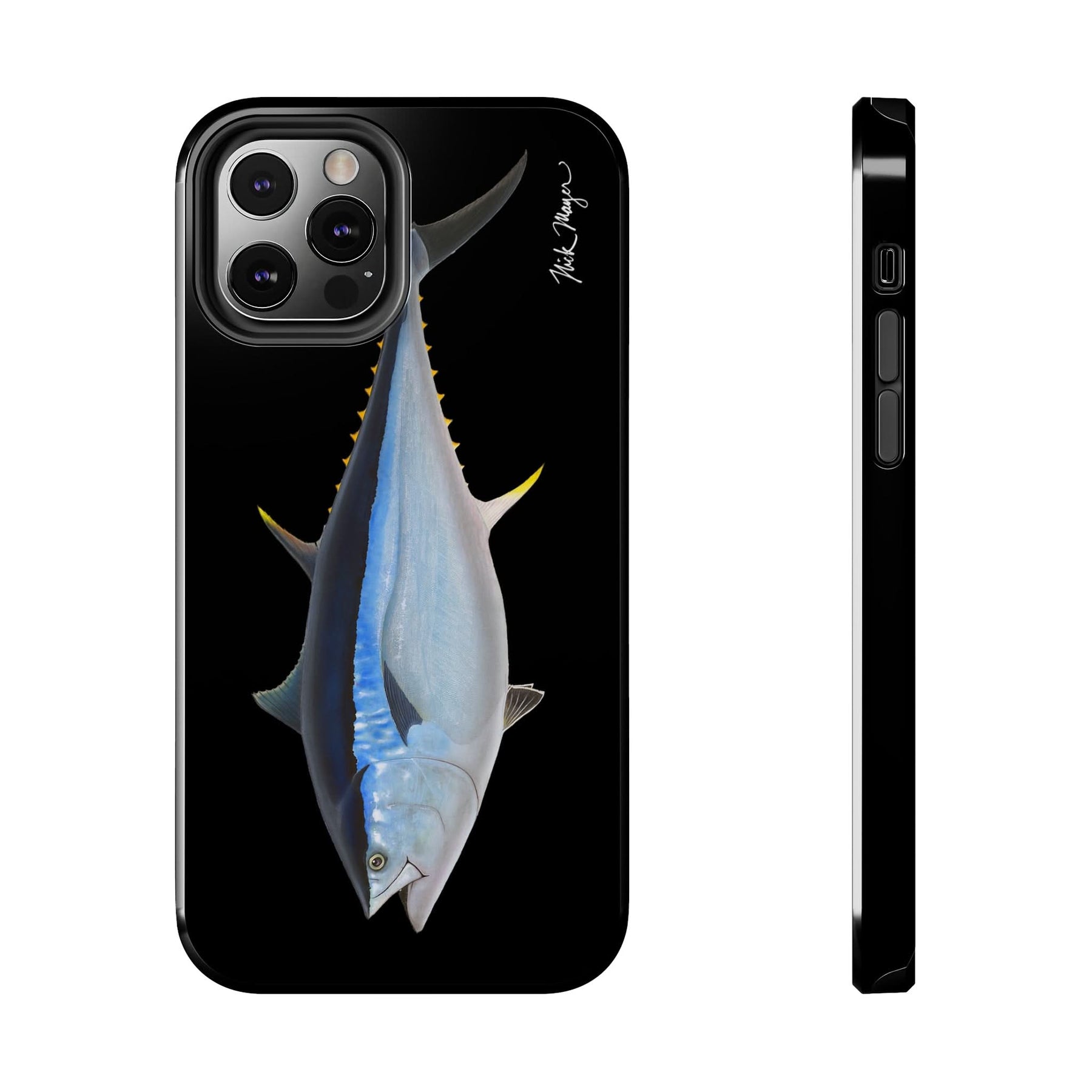 Giant Bluefin II Black Phone Case (iPhone)