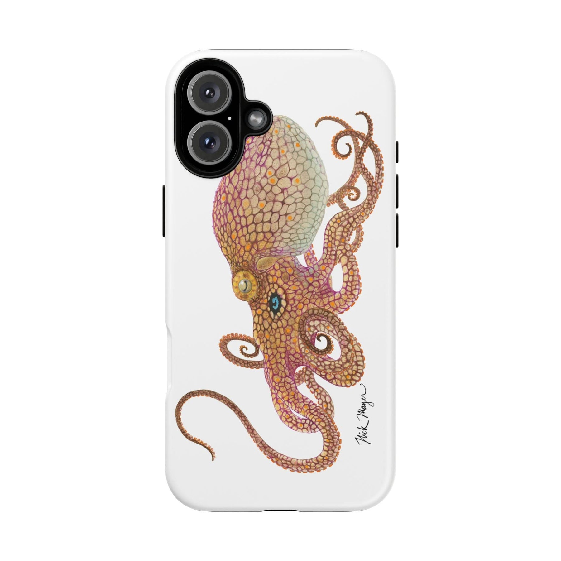 Two Spot Octopus Phone Case (iPhone 16 & Samsung)