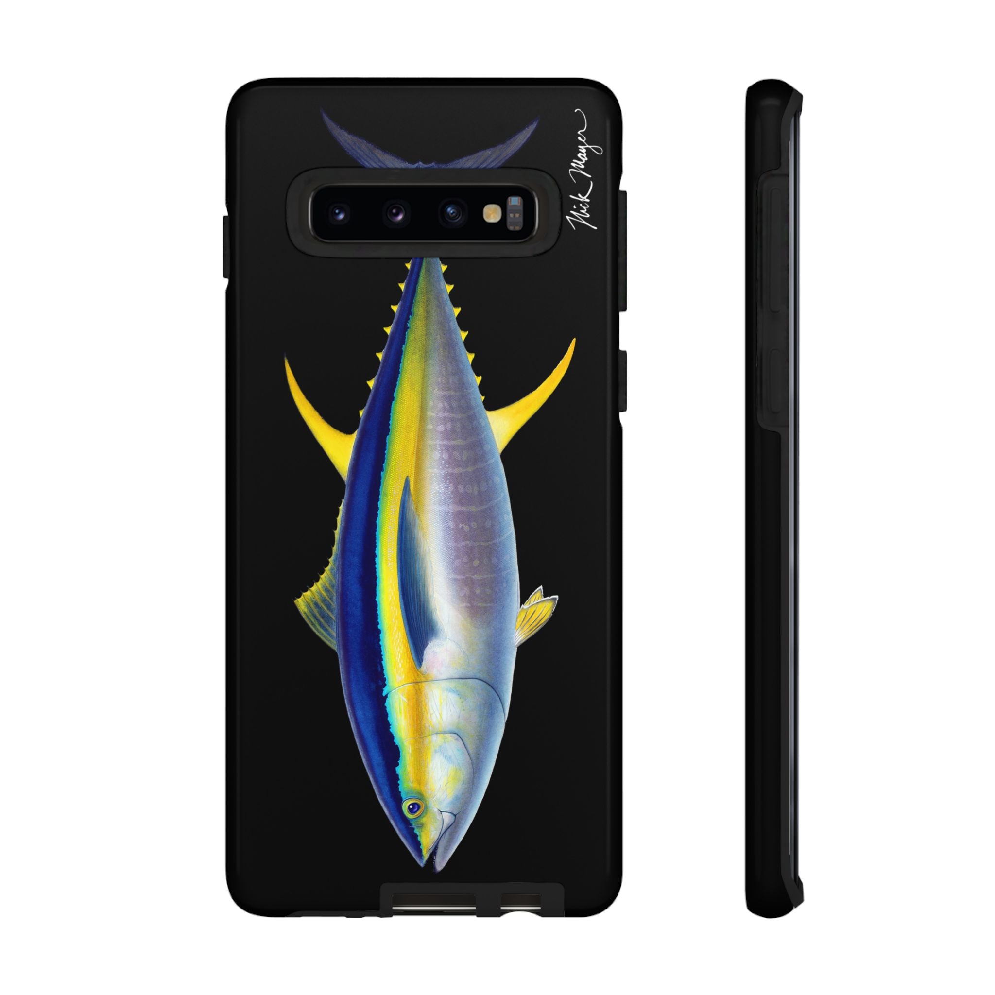 Yellowfin Tuna Black Phone Case (Samsung)