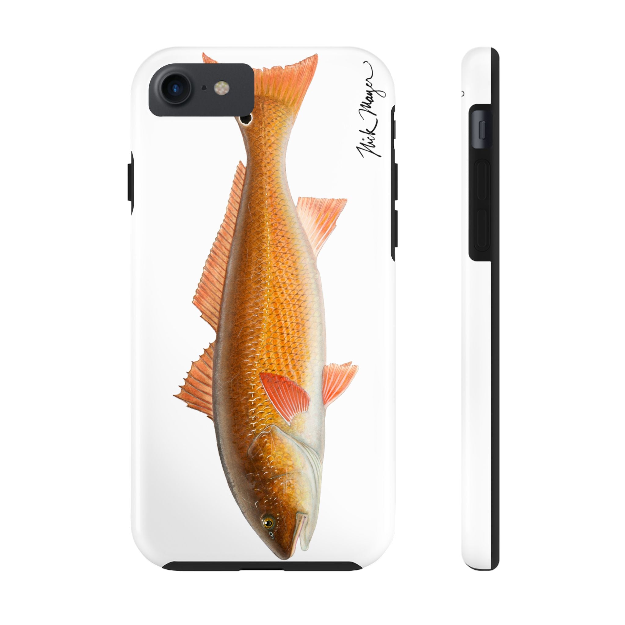 Redfish White Phone Case (iPhone)