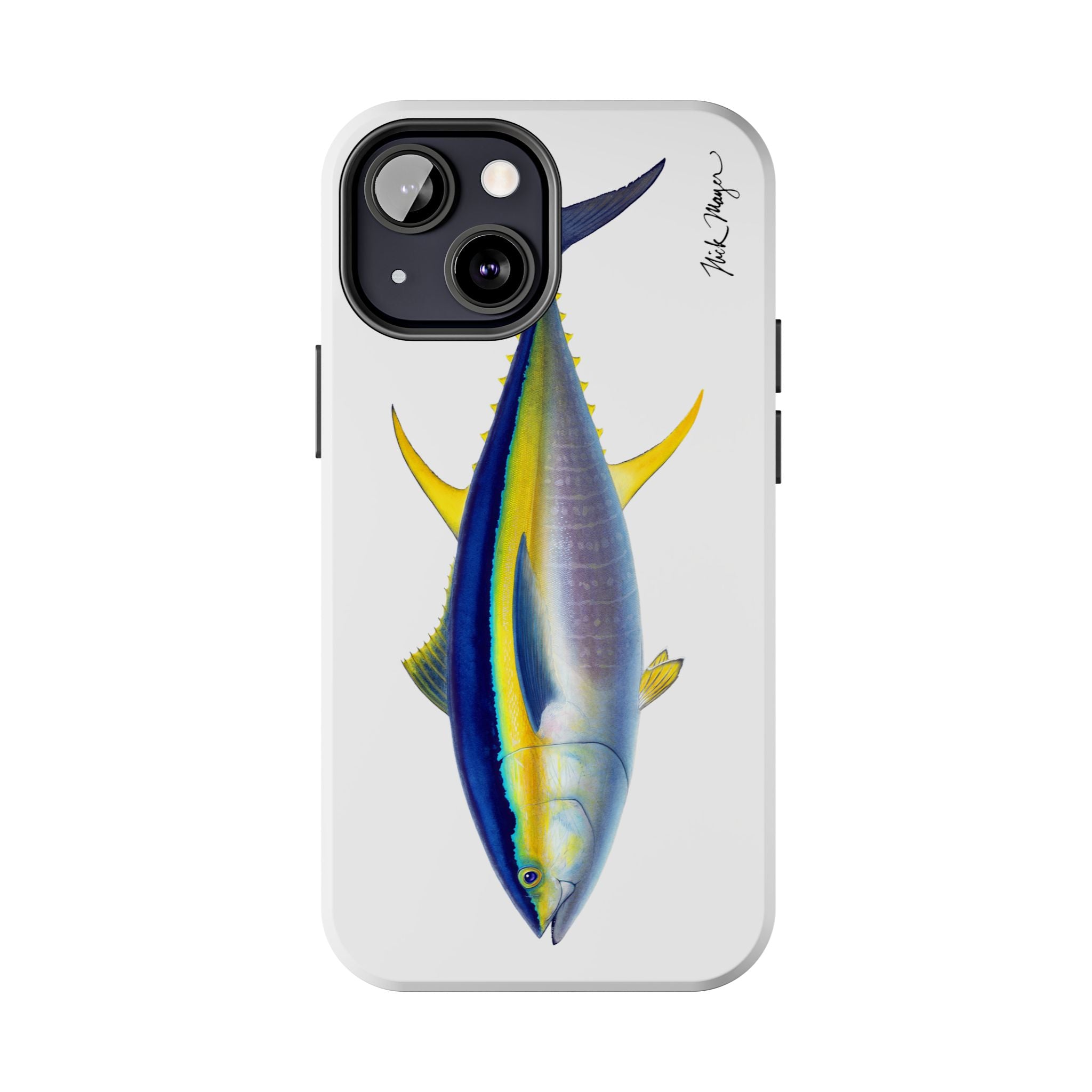 Yellowfin Tuna White Phone Case (iPhone)