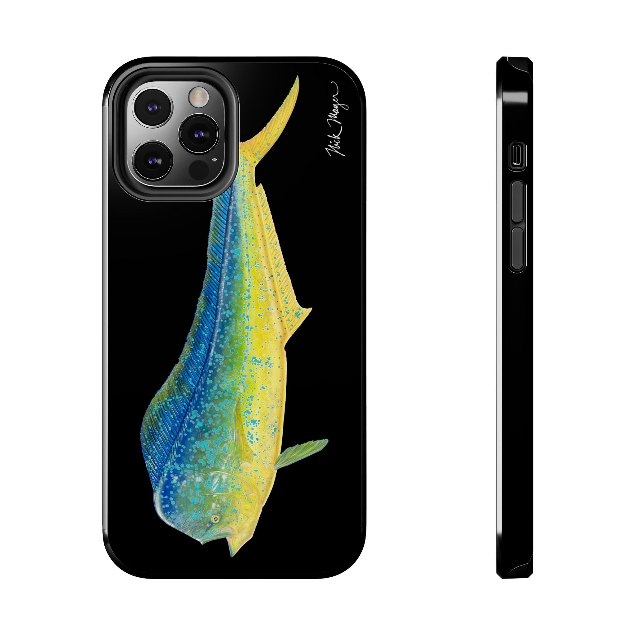 Bull Mahi Black Phone Case (iPhone)