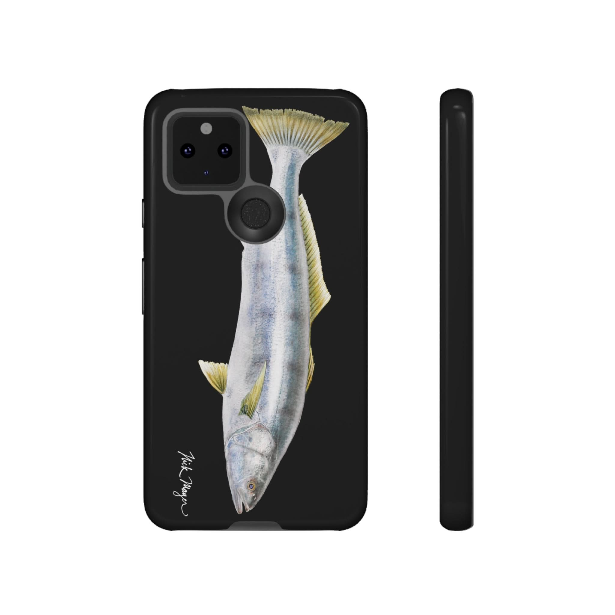 White Sea Bass Phone Case (Samsung) - black