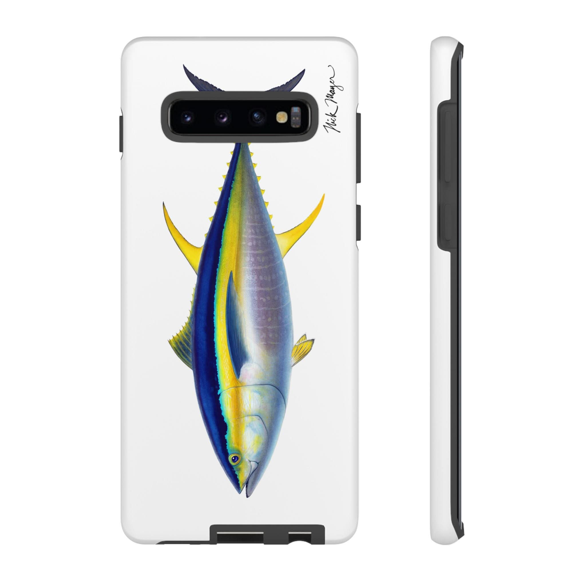 Yellowfin Tuna White Phone Case (Samsung)