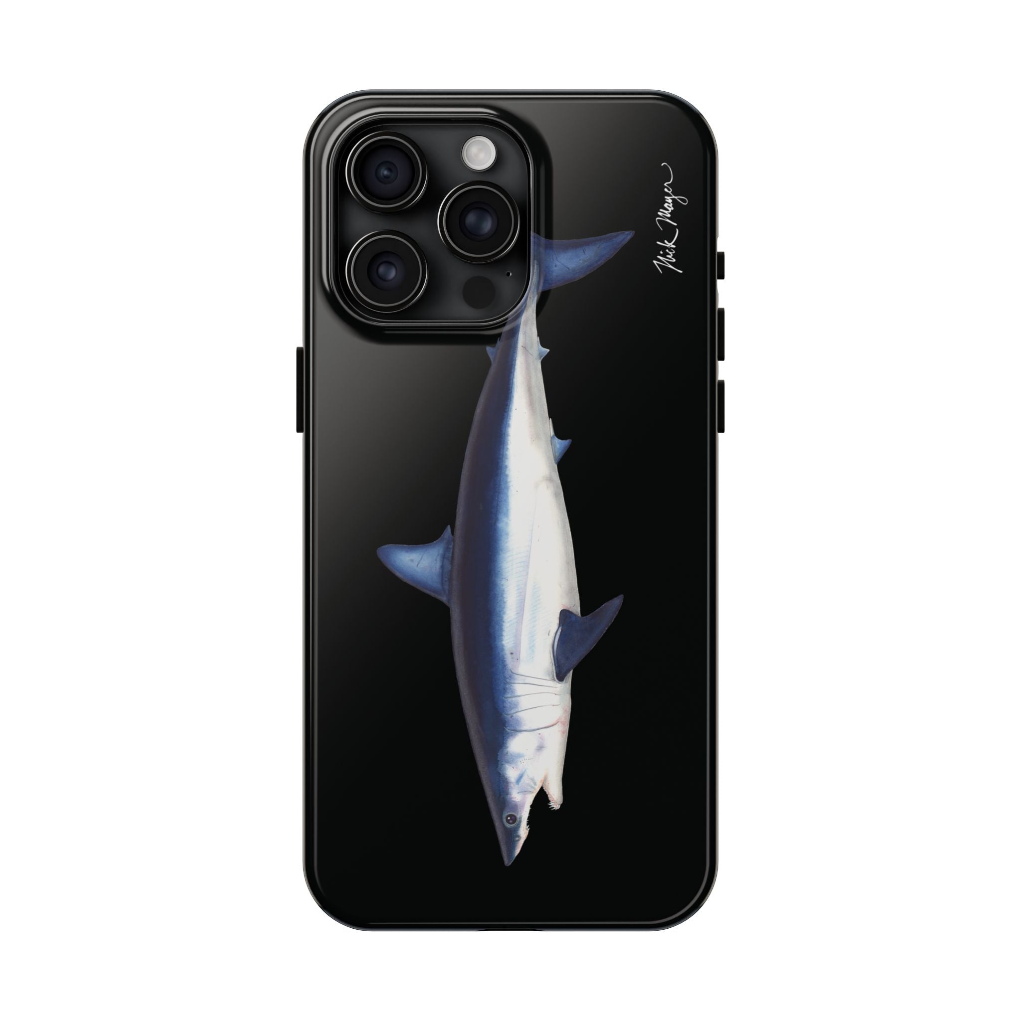 Mako Shark Black iPhone Case