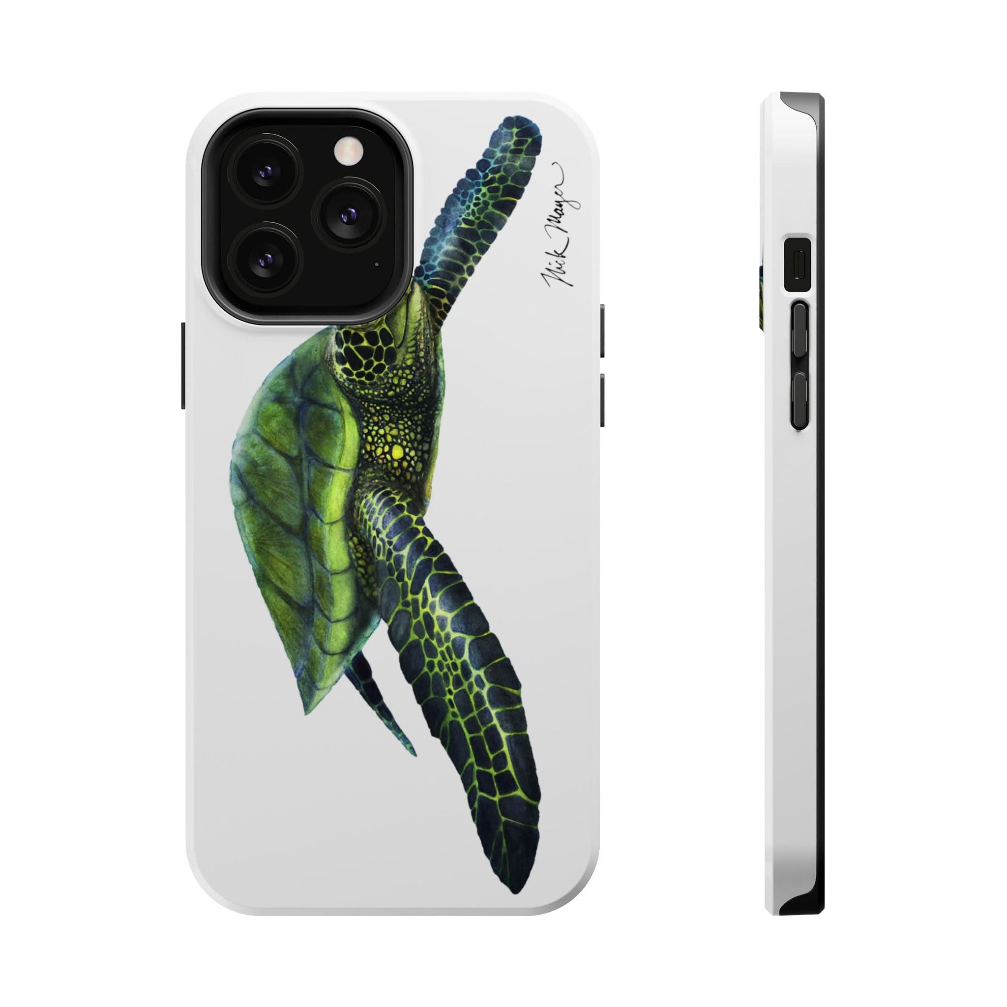 Green Sea Turtle MagSafe iPhone Case