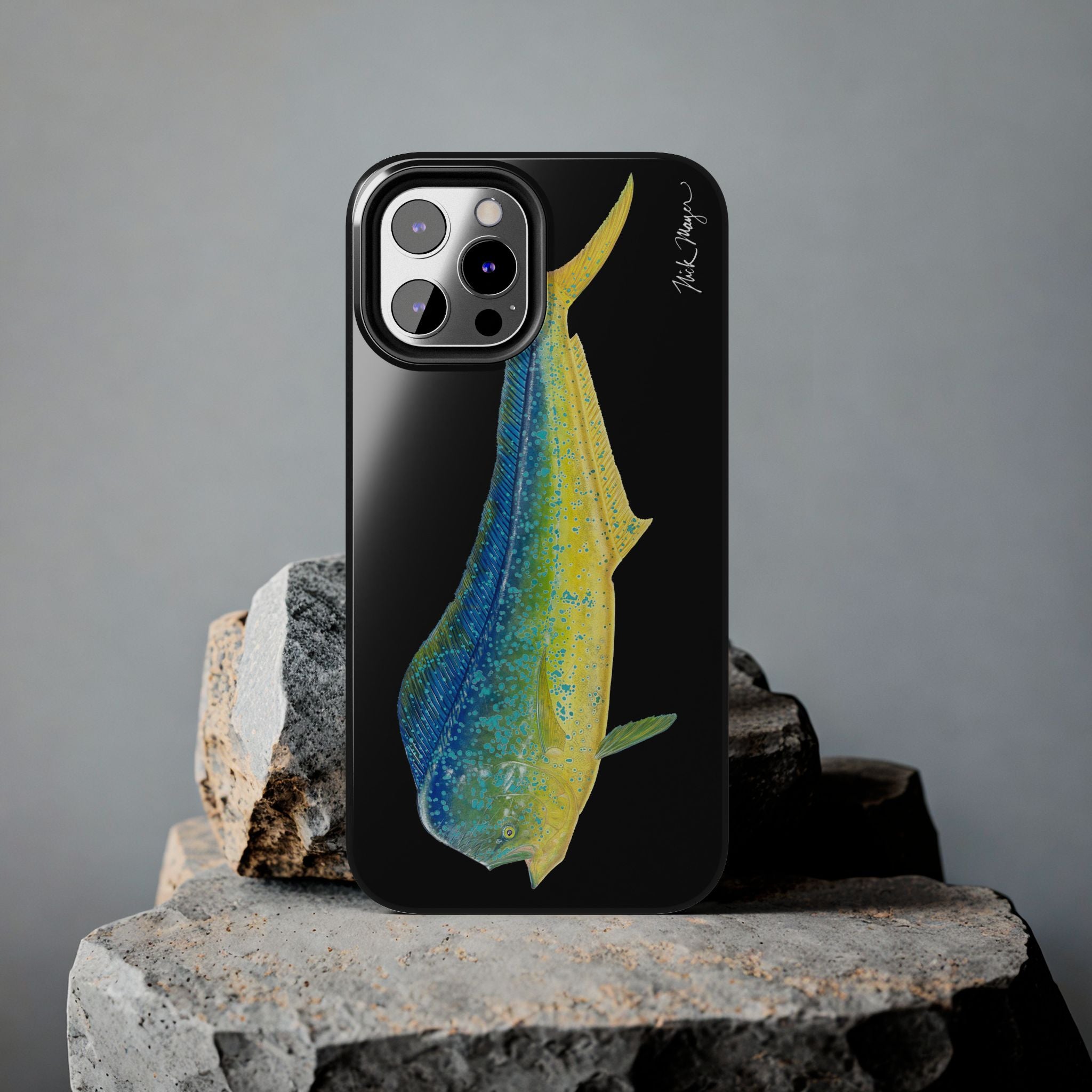 Bull Mahi Black Phone Case (iPhone)