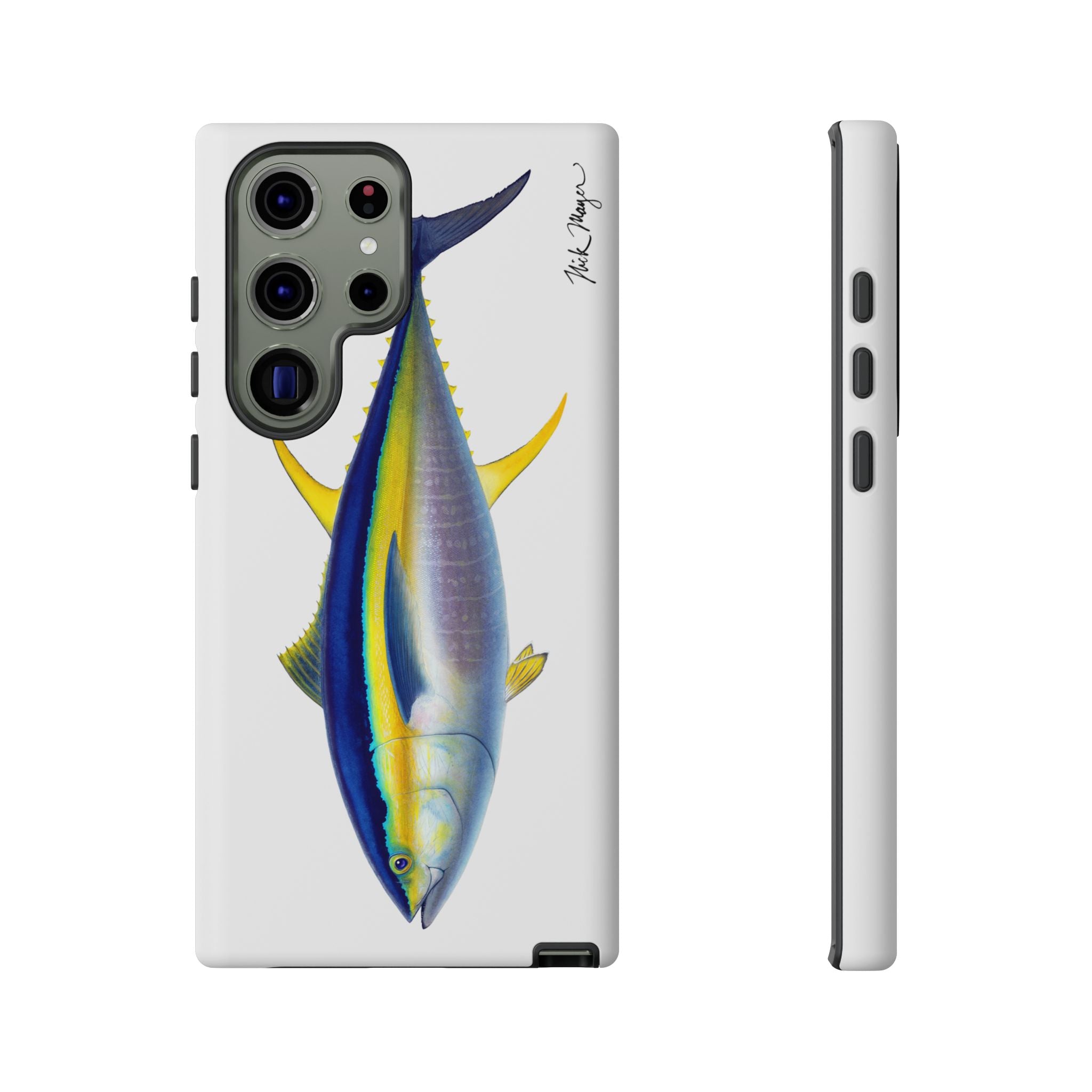 Yellowfin Tuna Black Phone Case (Samsung)