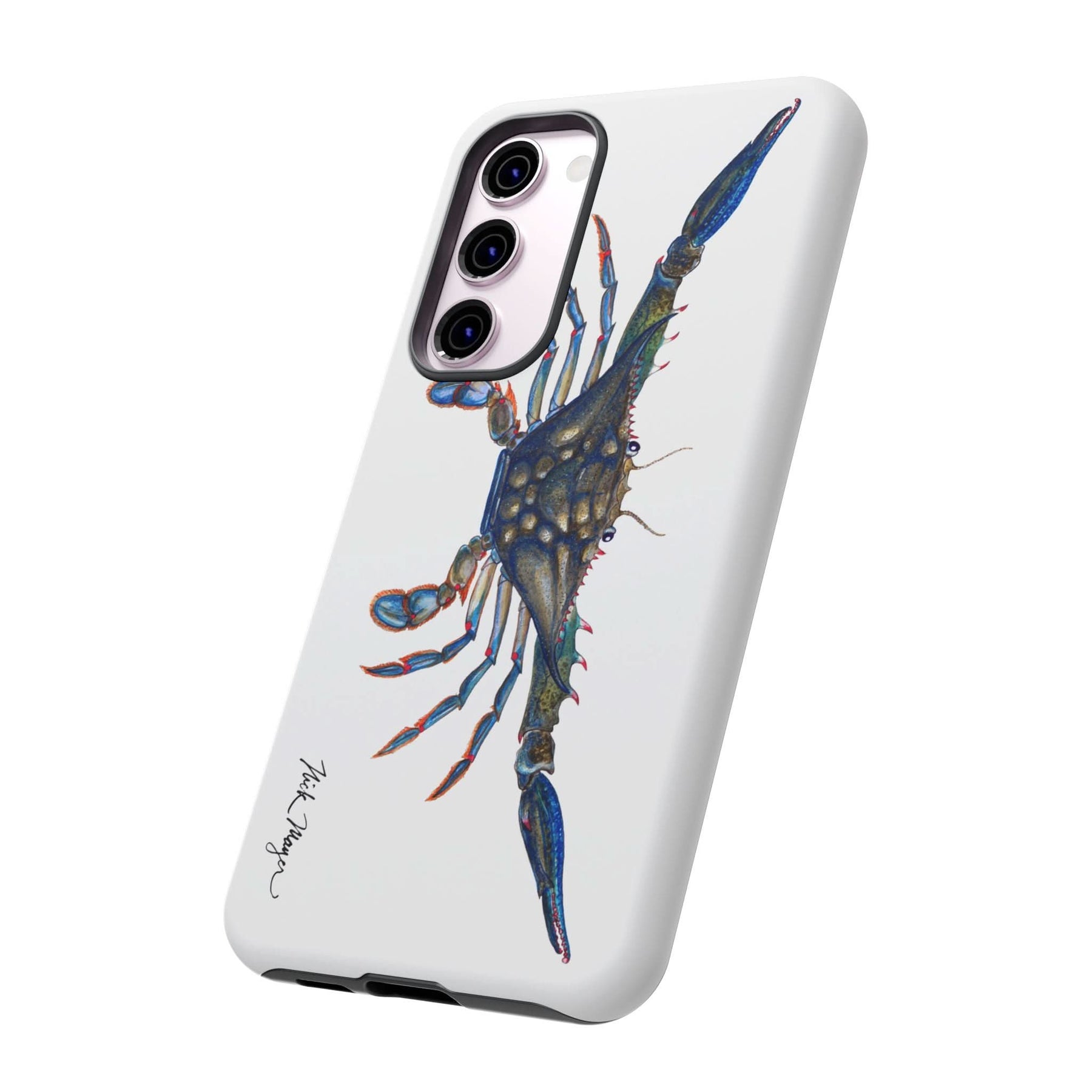 Blue Crab Phone Case (iPhone 16 & Samsung)