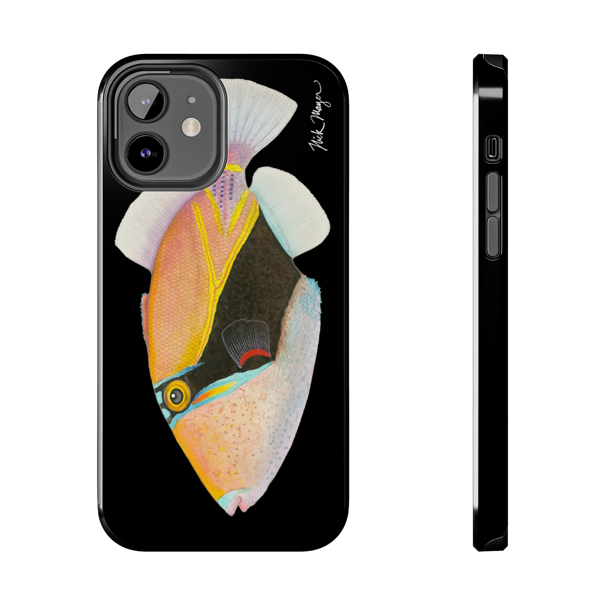 Humuhumunukunukuapua'a Black Phone Case (iPhone)