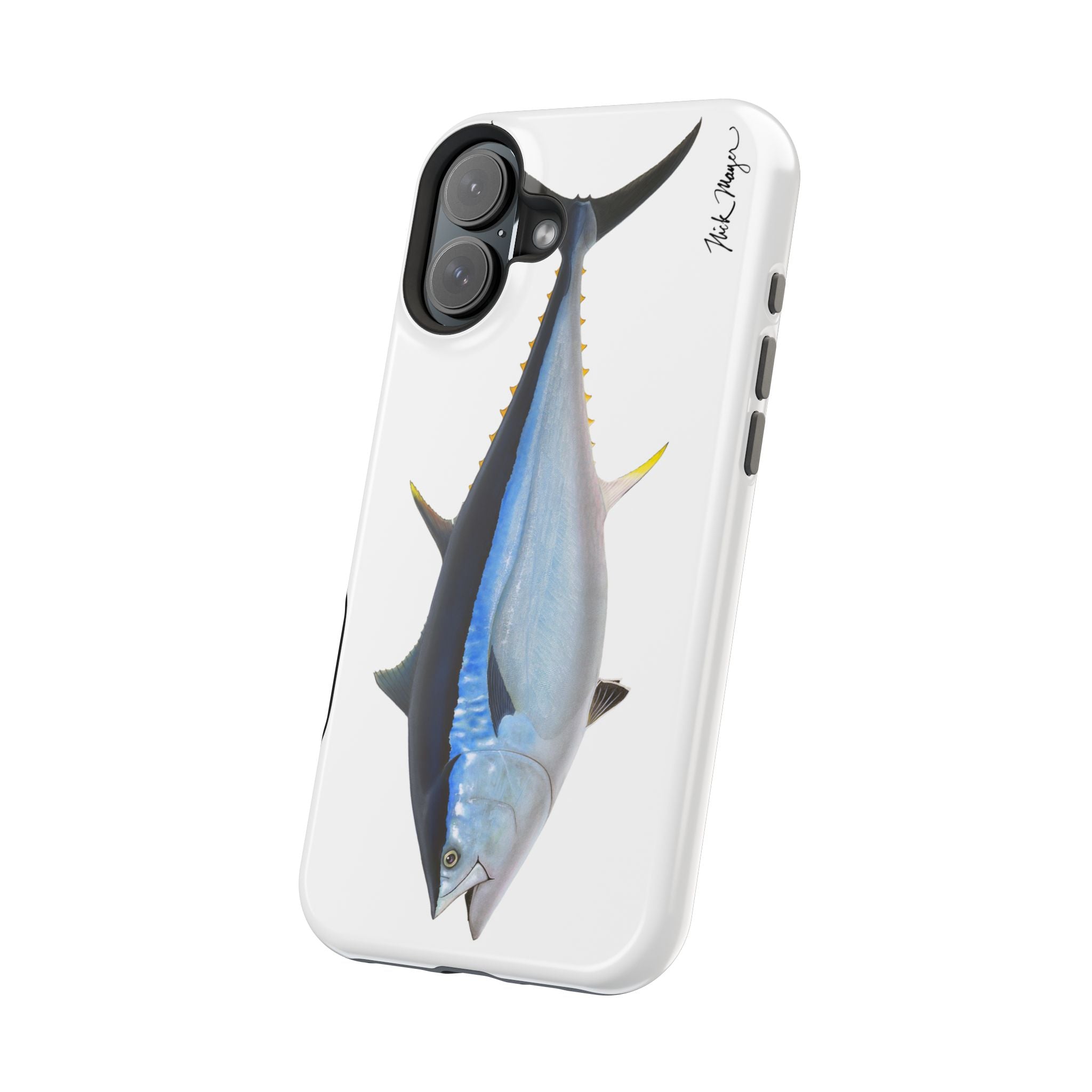 Giant Bluefin II MagSafe White iPhone Case