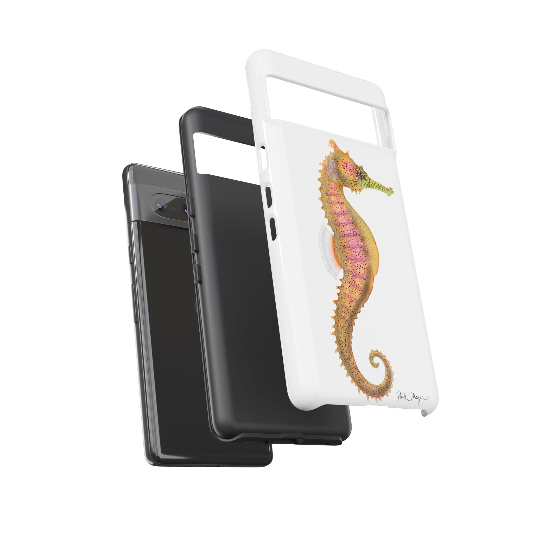 Pink Seahorse Phone Case (Samsung)