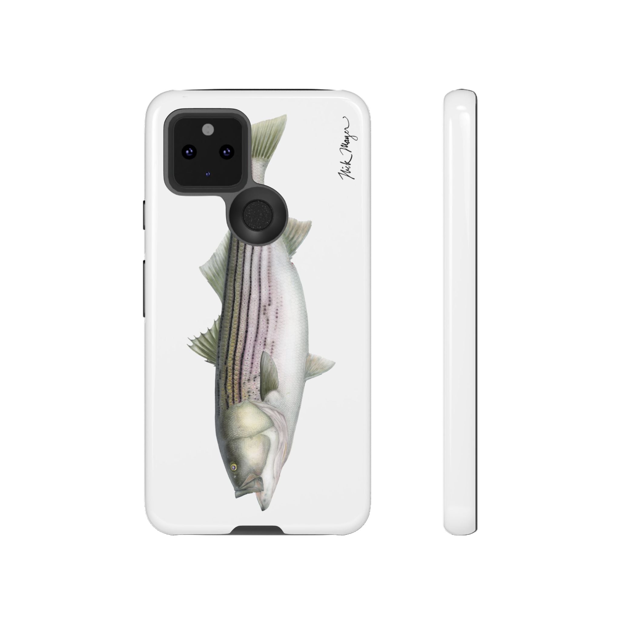 30 lb Striper White Phone Case (Samsung)