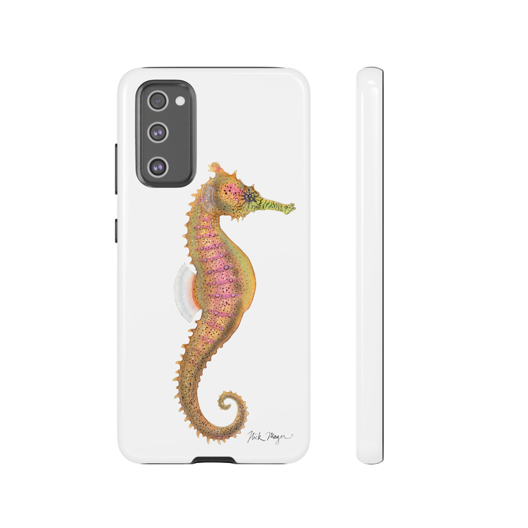 Pink Seahorse Phone Case (Samsung)