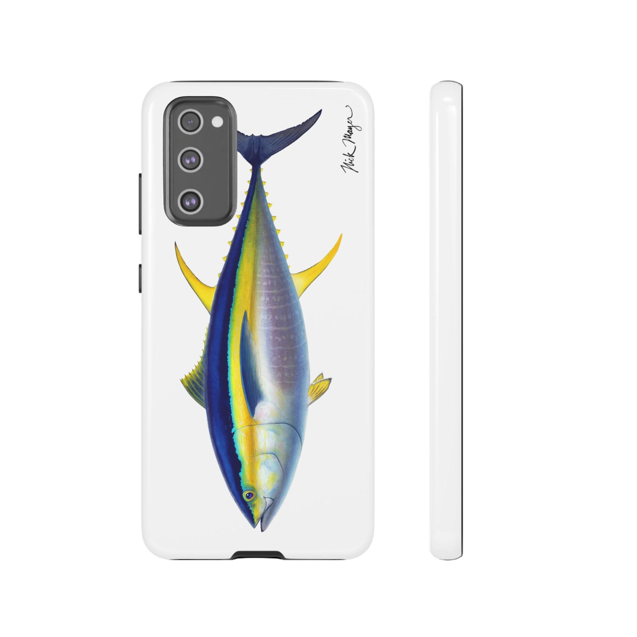 Yellowfin Tuna White Phone Case (Samsung)