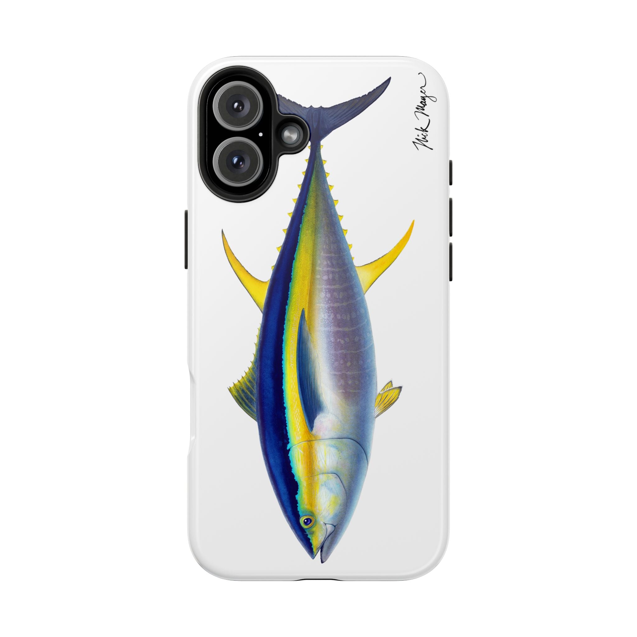 Yellowfin Tuna White Phone Case (iPhone)