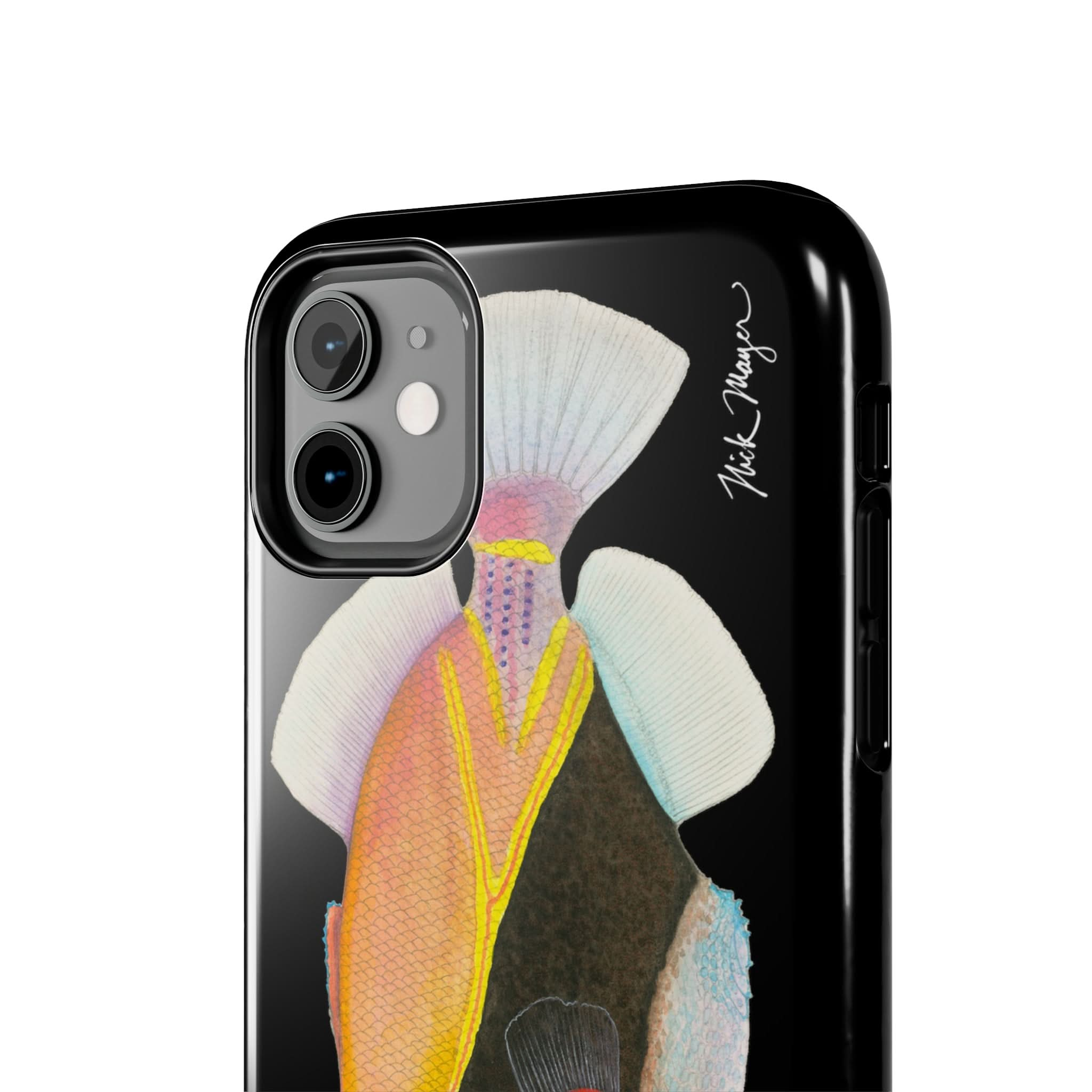 Humuhumunukunukuapua'a Black Phone Case (iPhone)